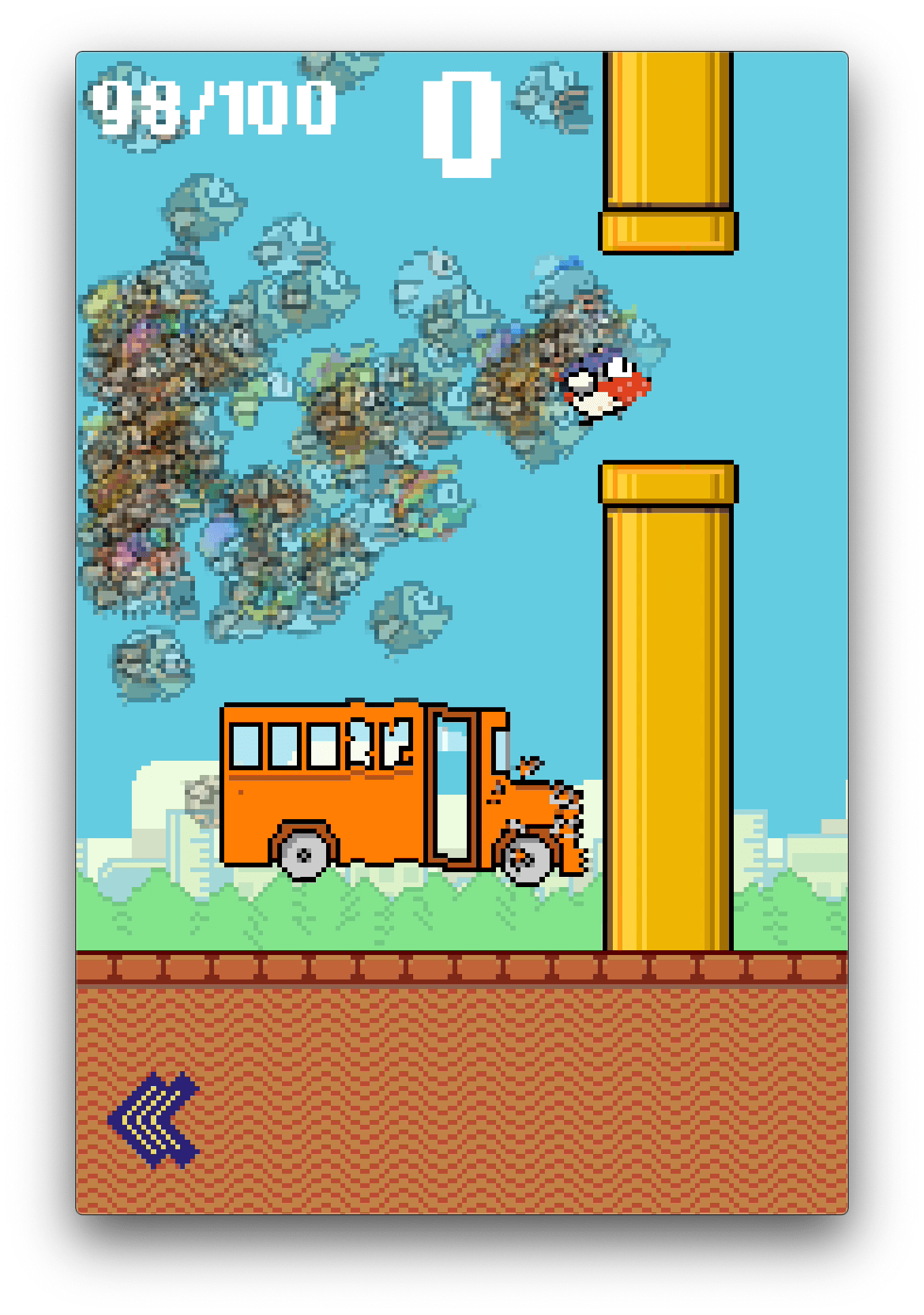 Image for Flappy Royale is the Flappy Bird battle royale that we now realise was inevitable