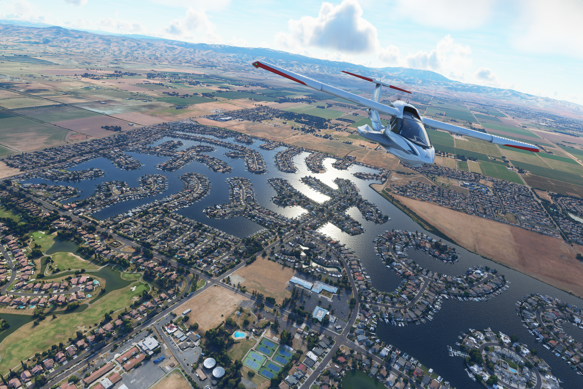 Image for Microsoft Flight Simulator preview - photorealism powered by *checks notes* Bing?