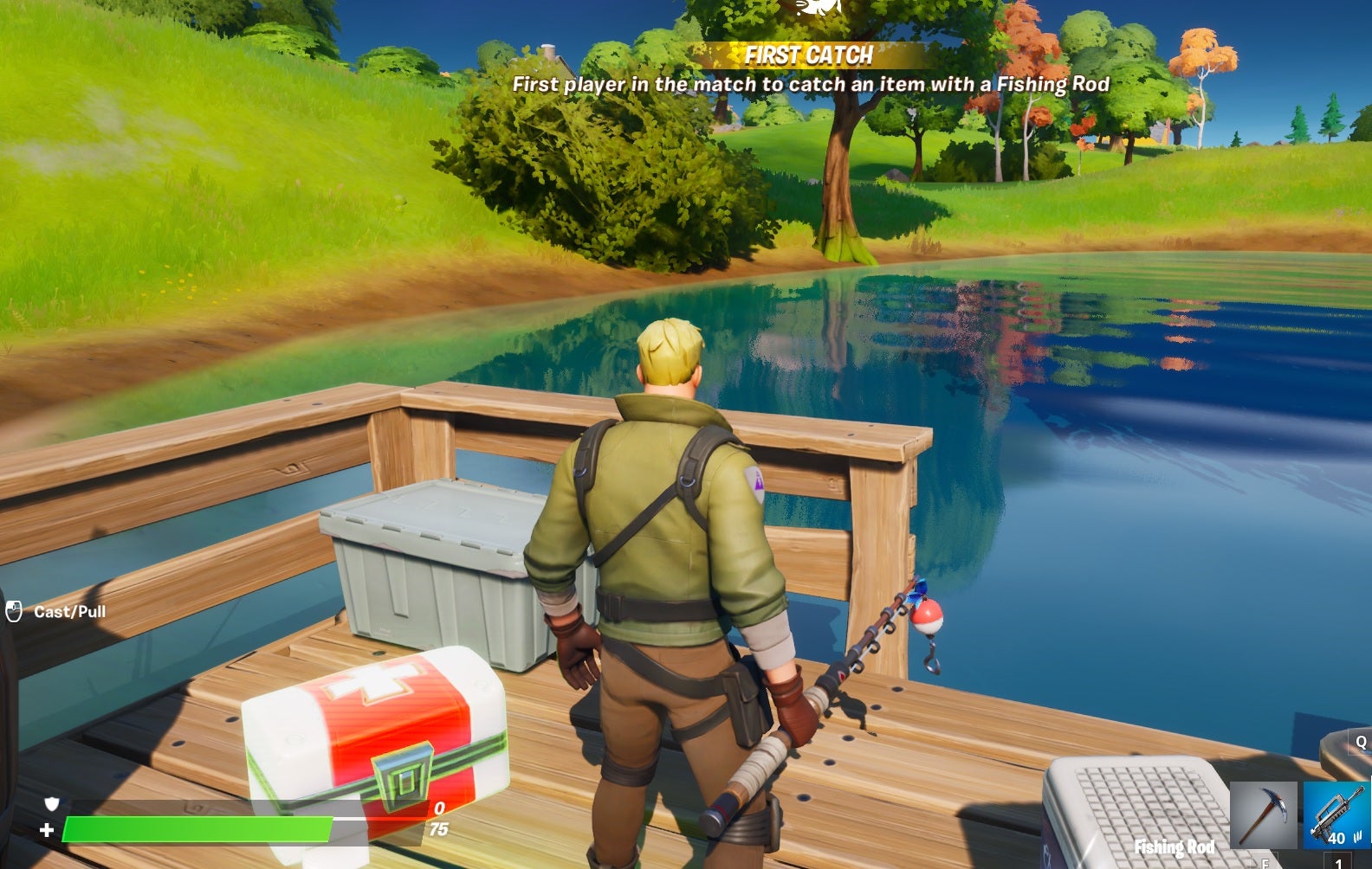 Image for Fortnite: Chapter 2 - Visit the Boat Launch, the Coral Cave and Flopper Pond