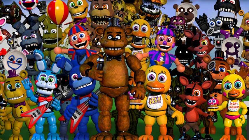 how to fnaf world for free