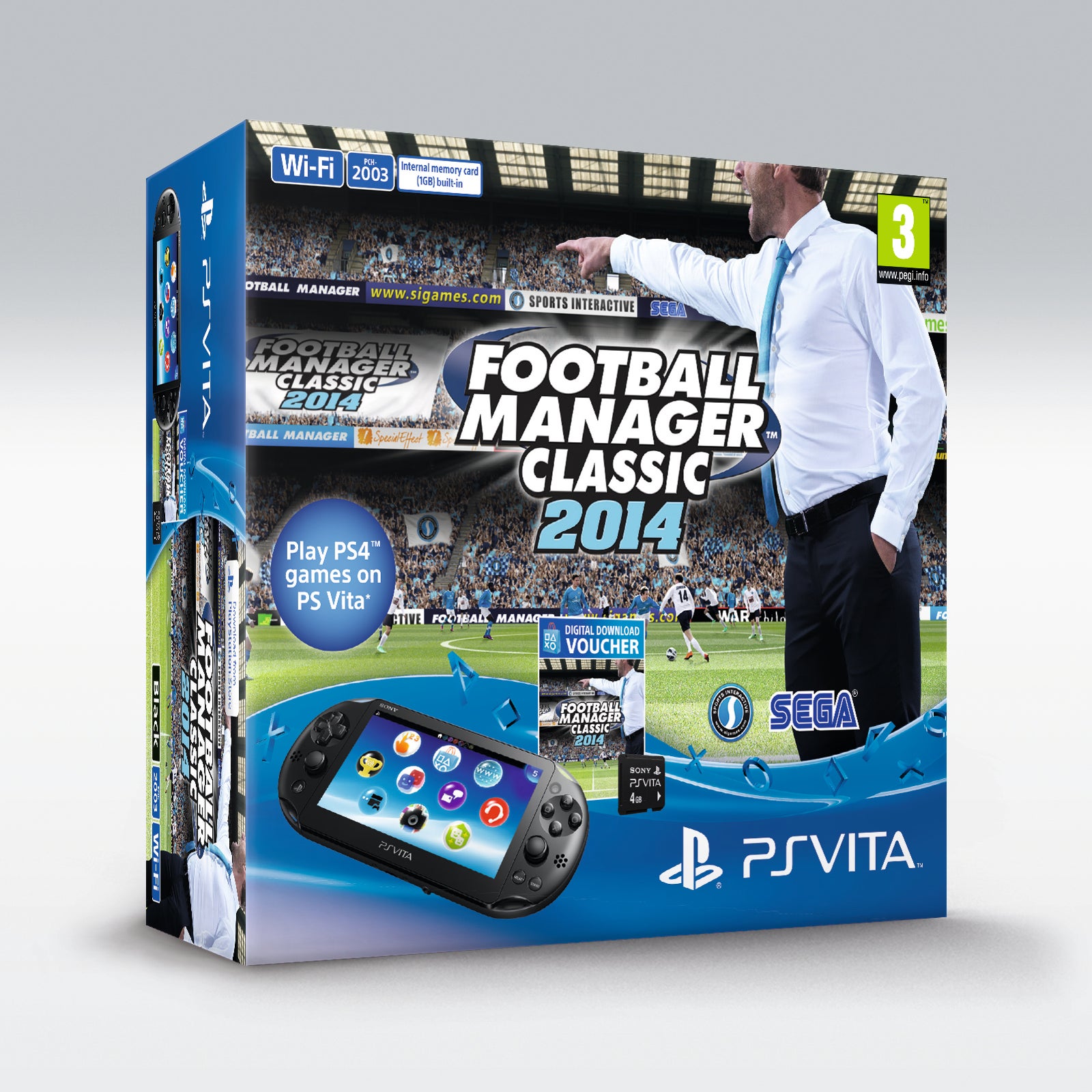 Image for Football Manager Classic 2014 PS Vita console bundle announced, out April 17