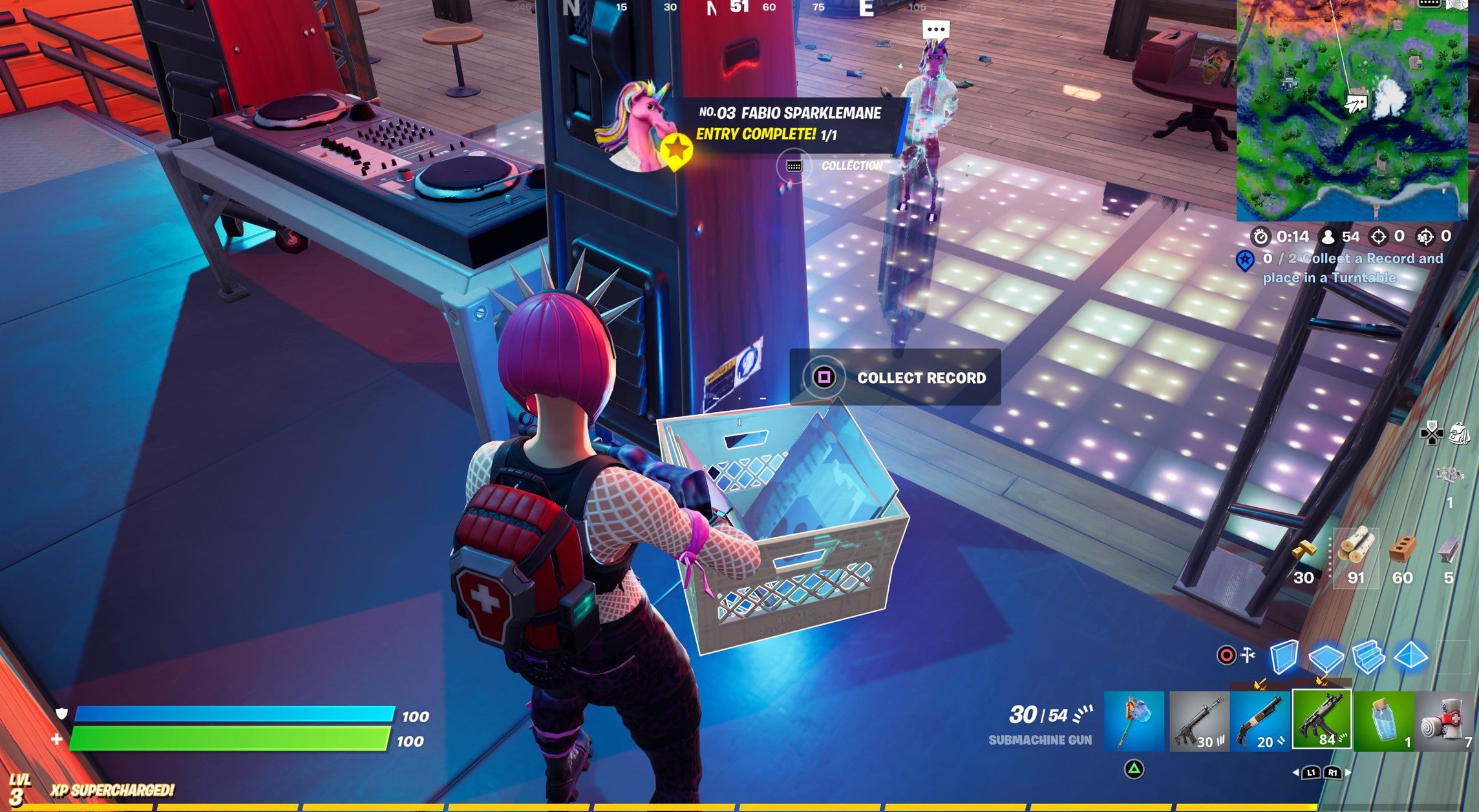 Fortnite Ariana Grande Monster Hunter Quests  How to reveal the Command Symbol - 47