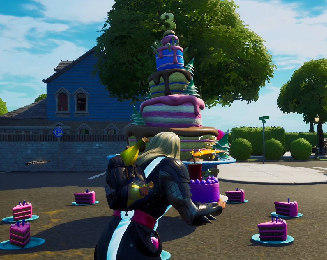 Image for Fortnite Birthday Challenges: Where to find all the Birthday Cakes