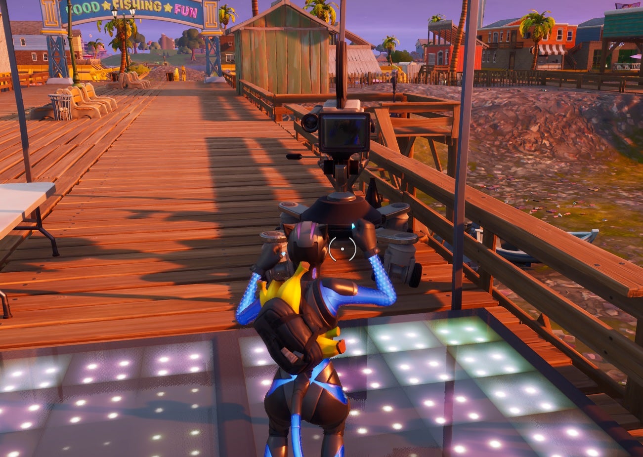 Image for Fortnite: Chapter 2 Season 3 - Dance on camera at Sweaty Sands