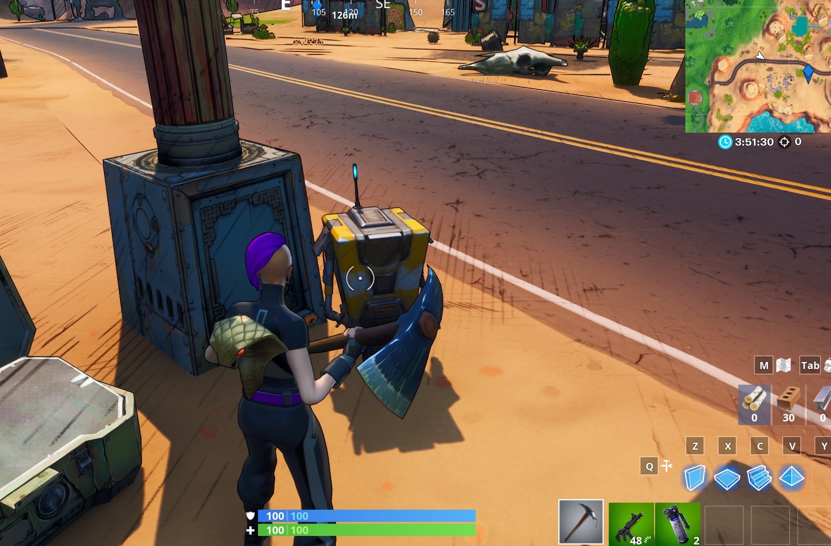 Image for Fortnite Season 10: where to find Claptrap's eye
