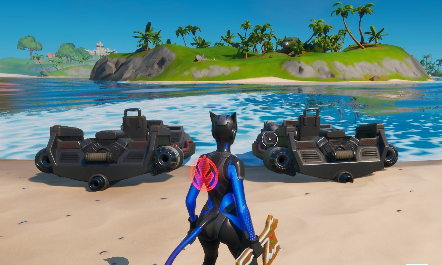 Image for Fortnite: Season 2 - Visit Coral Cove, Stack Shack and Crash Site without swimming