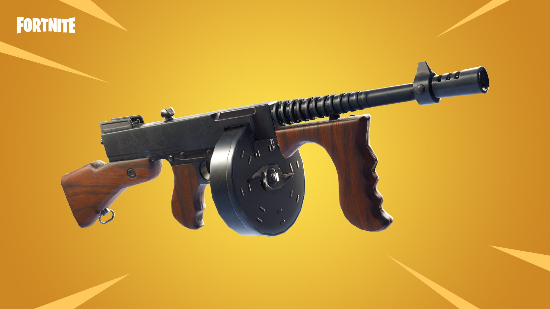 Image for The Fortnite Unvaulted Event brought back the Drum Gun and destroyed Tilted Towers