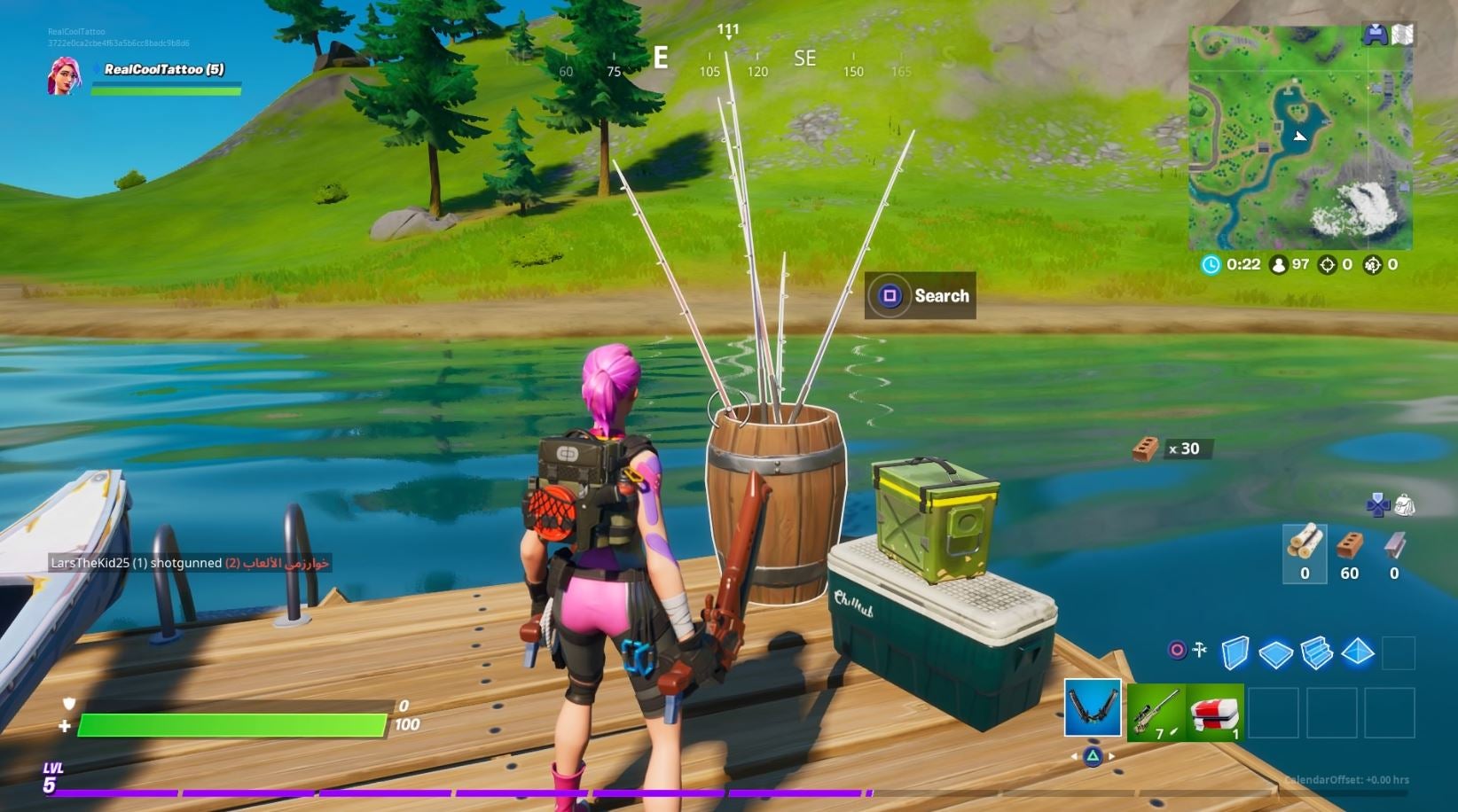 Fortnite Fishing Guide Where to find a fishing rod and catch Floppers