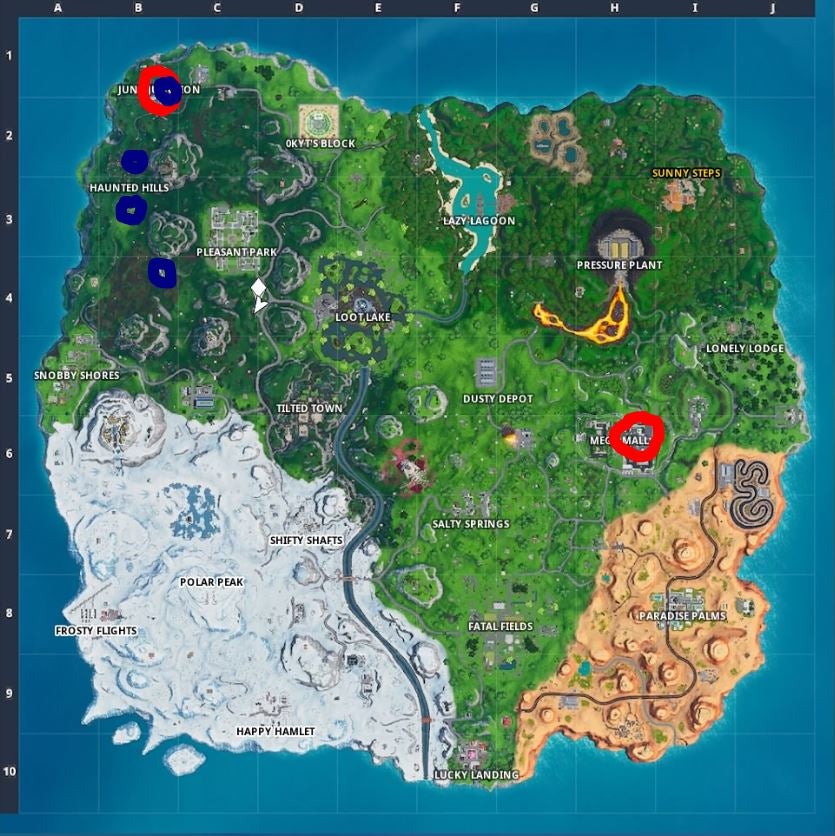 Fortnite Spray A Fountain A Junkyard Crane And A Vending Machine Locations Vg247
