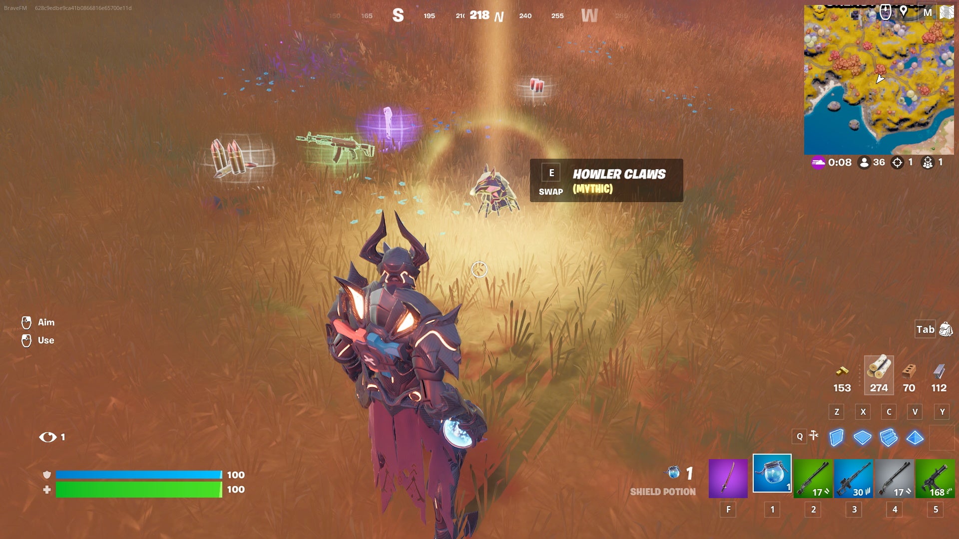 Fortnitemares 2022  How to get Howler Claws and all Alteration Altar locations - 34