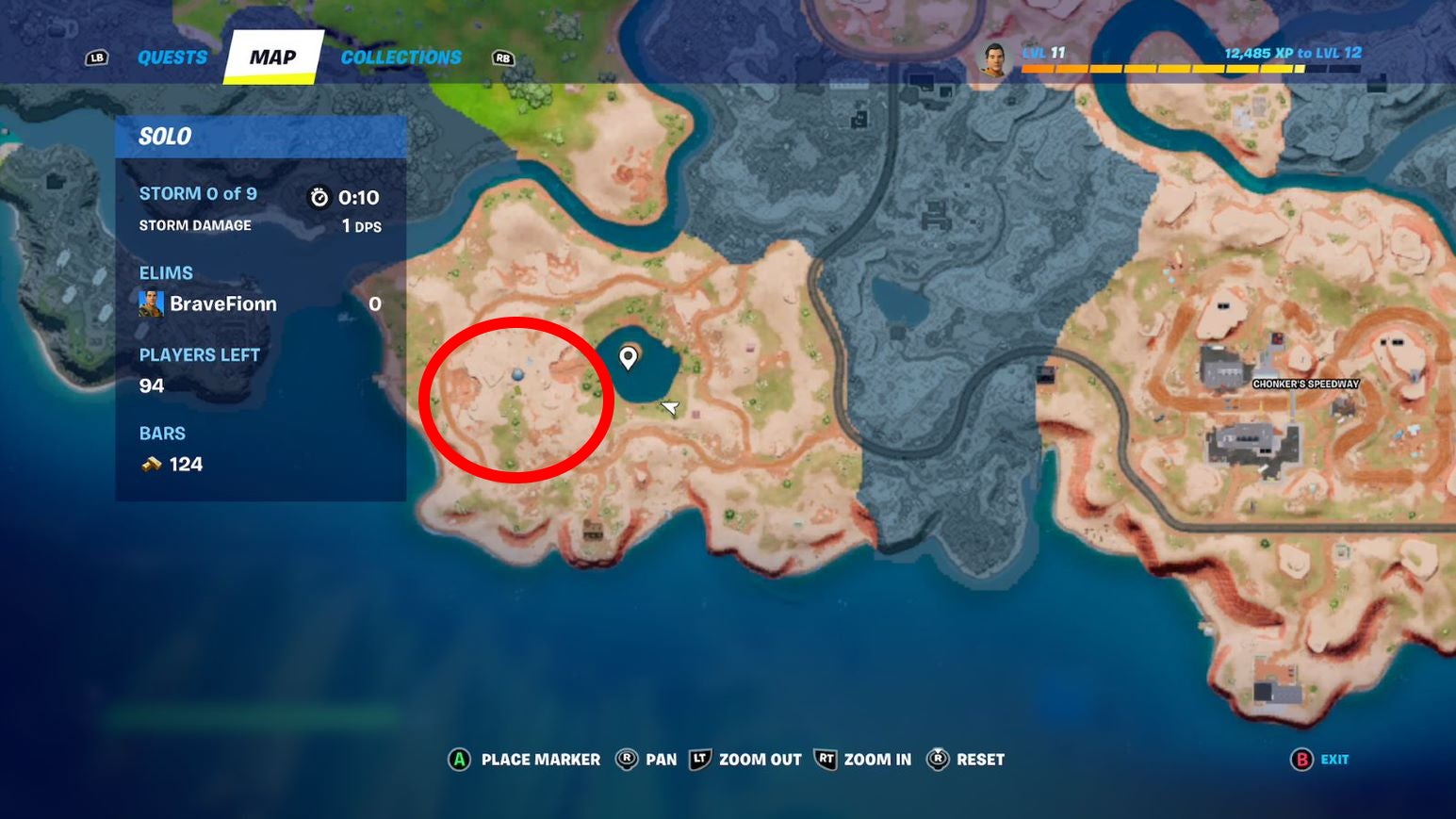 How to feed klomberries to a Klombo in Fortnite - 75