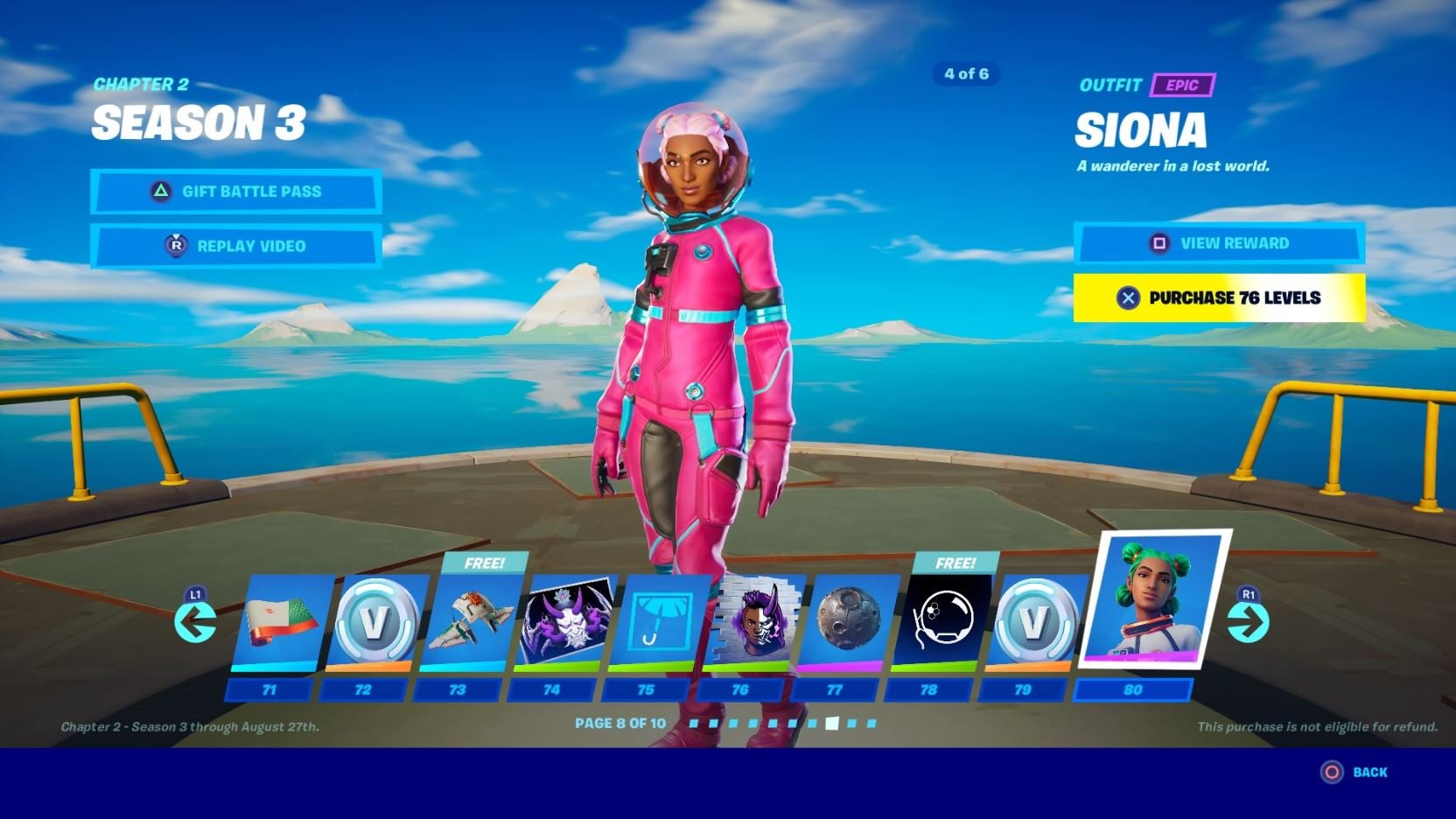 Fortnite Season 3 Battle Pass skins  Fade  Scuba Jonesy  Kit  Eternal Knight - 16