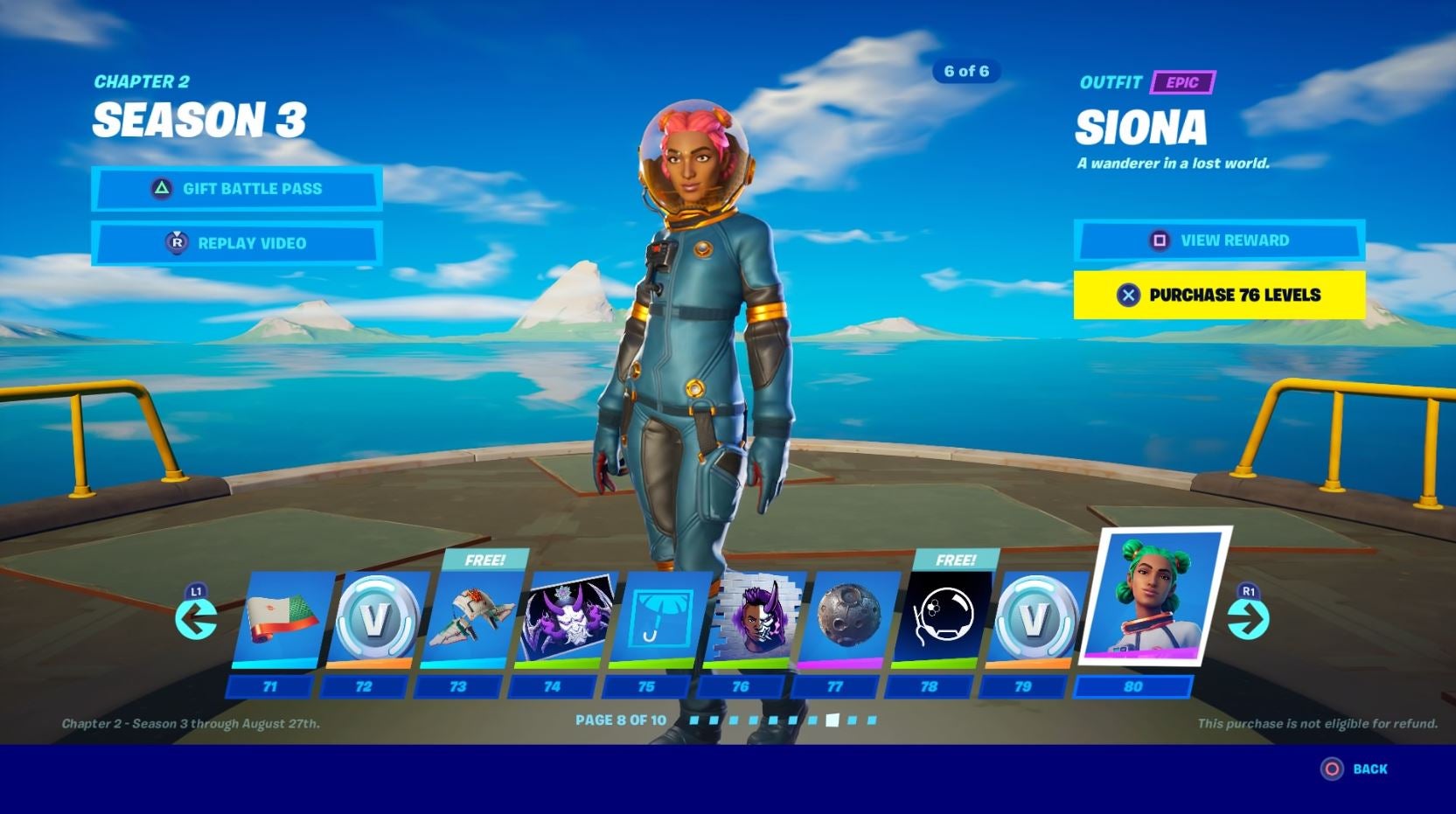 Fortnite Season 3 Battle Pass skins  Fade  Scuba Jonesy  Kit  Eternal Knight - 86