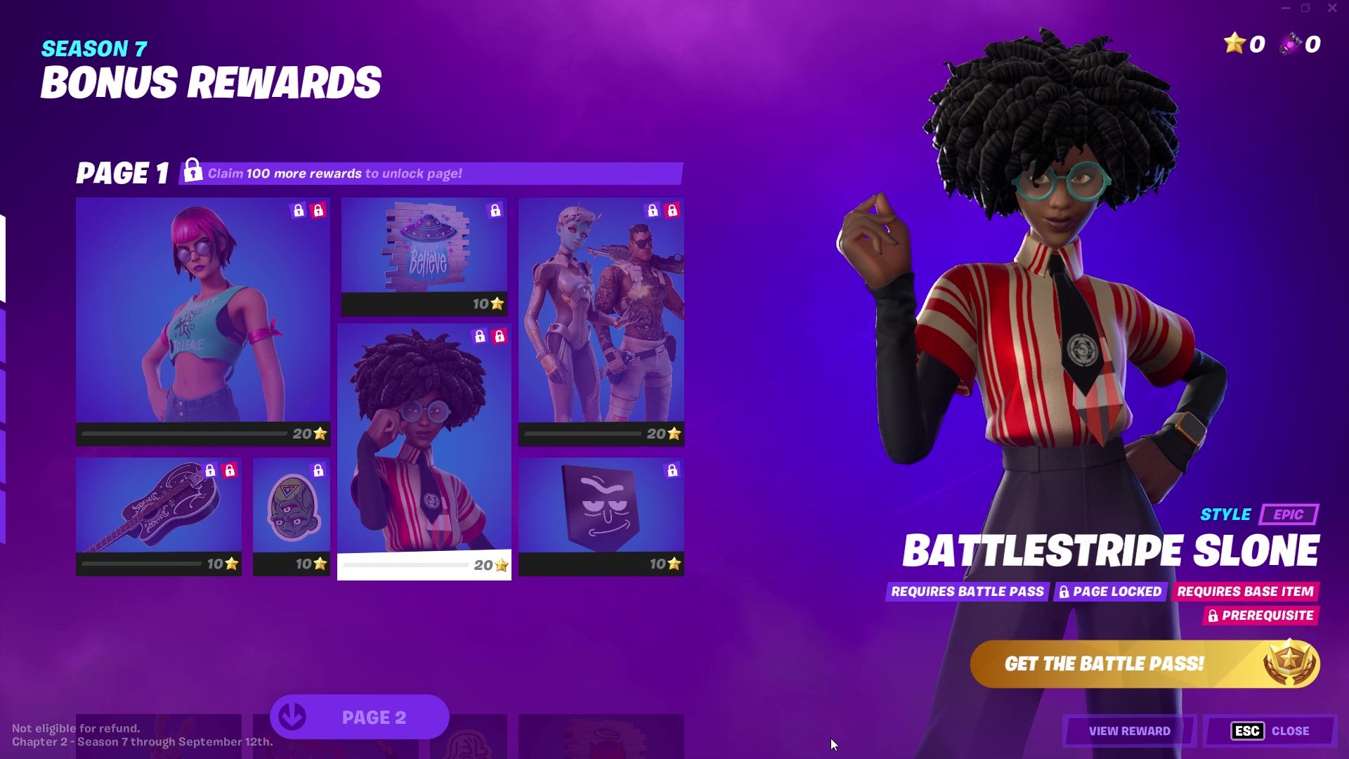 Fortnite Season 7  new Battle Pass skins   Rick   Morty  Superman - 52