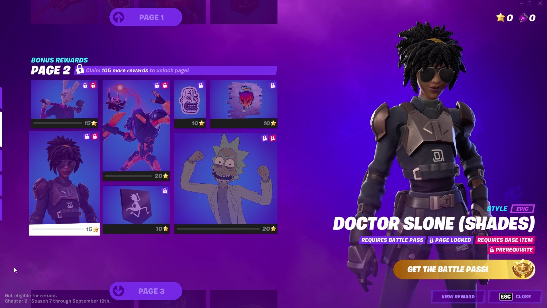 Fortnite Season 7  new Battle Pass skins   Rick   Morty  Superman - 8