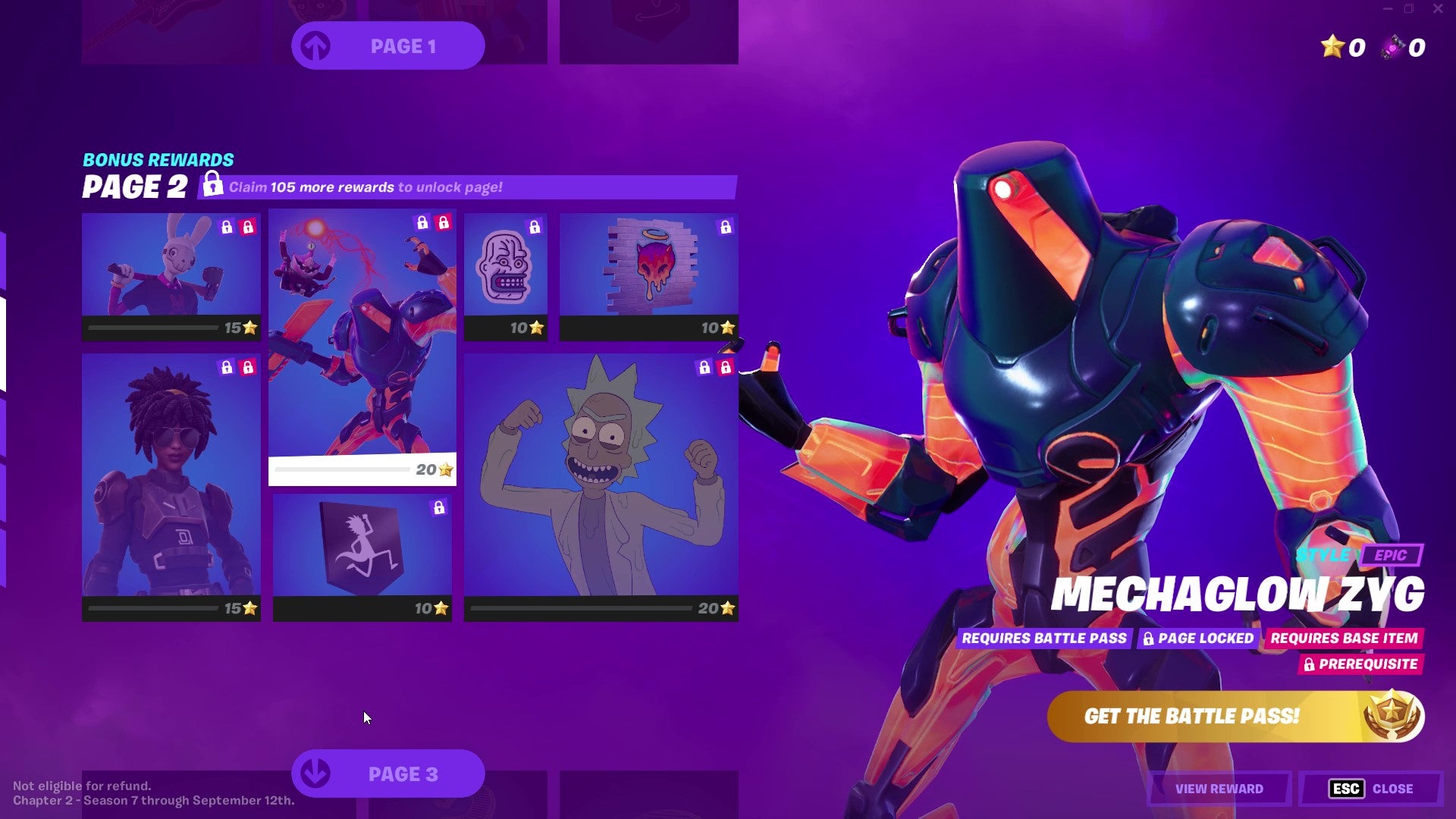 Fortnite Season 7  new Battle Pass skins   Rick   Morty  Superman - 91
