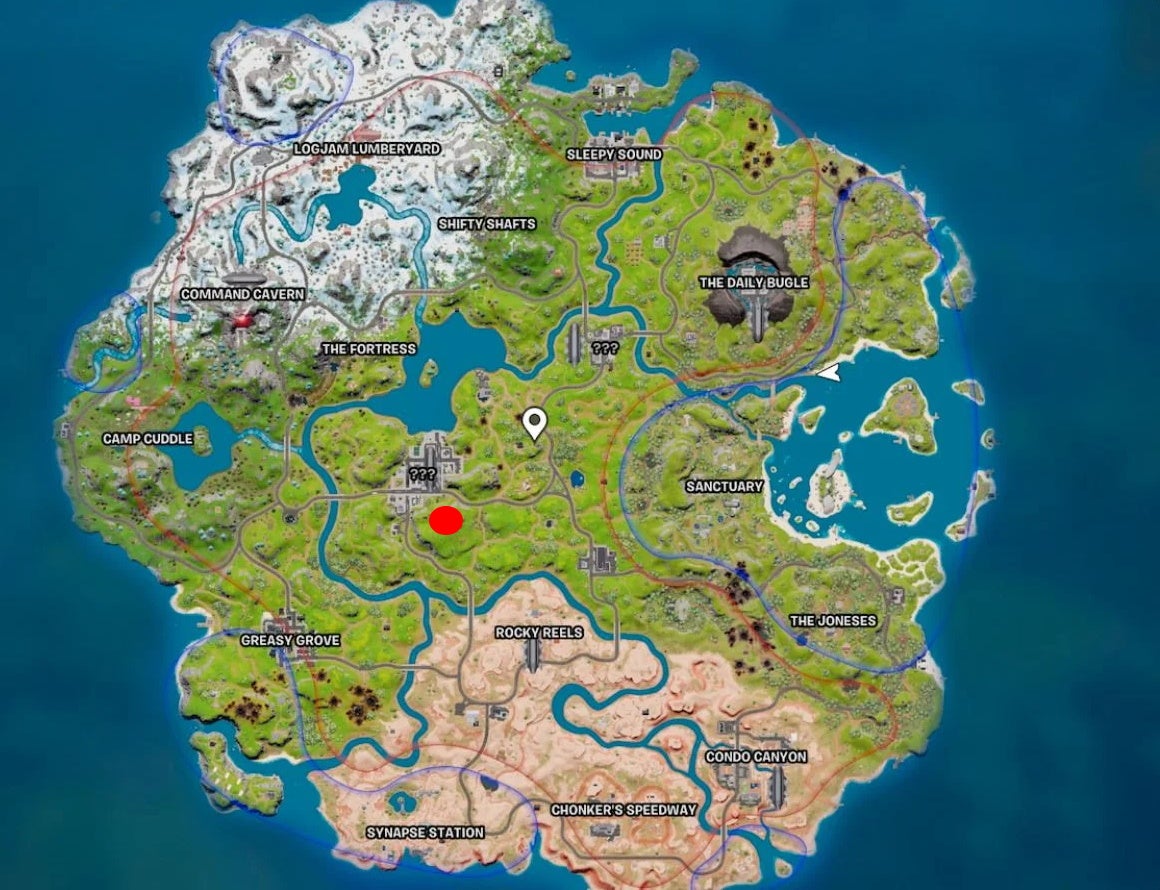Fortnite Omega Knight quests   All Omega Knight token locations - 61