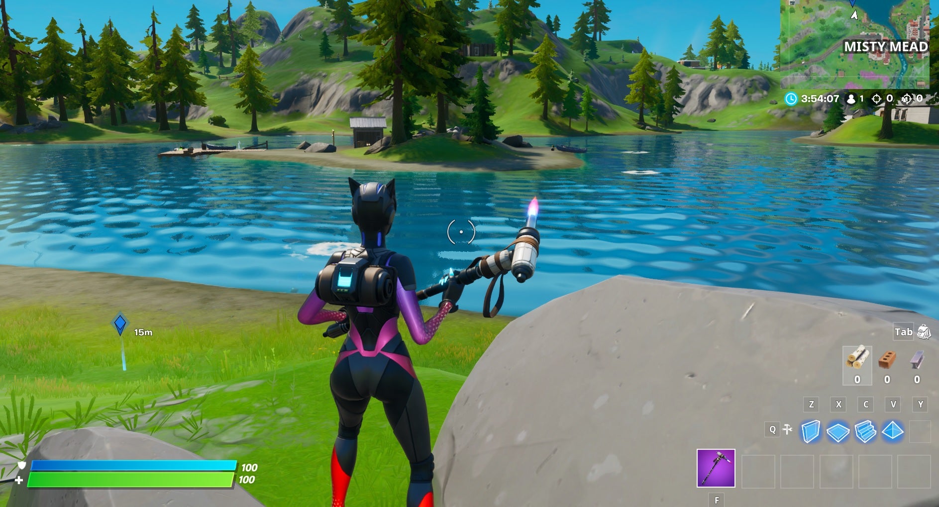 Image for Fortnite Chapter 2: Complete the swimming time trials at Lazy Lake and Hydro 16
