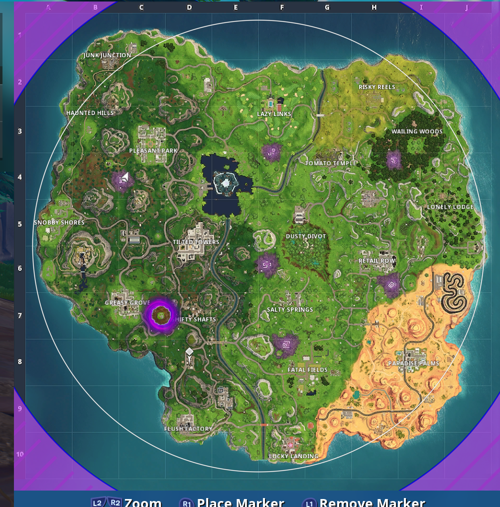 Image for Fortnite Season 6: Visit all of the Corrupted Areas