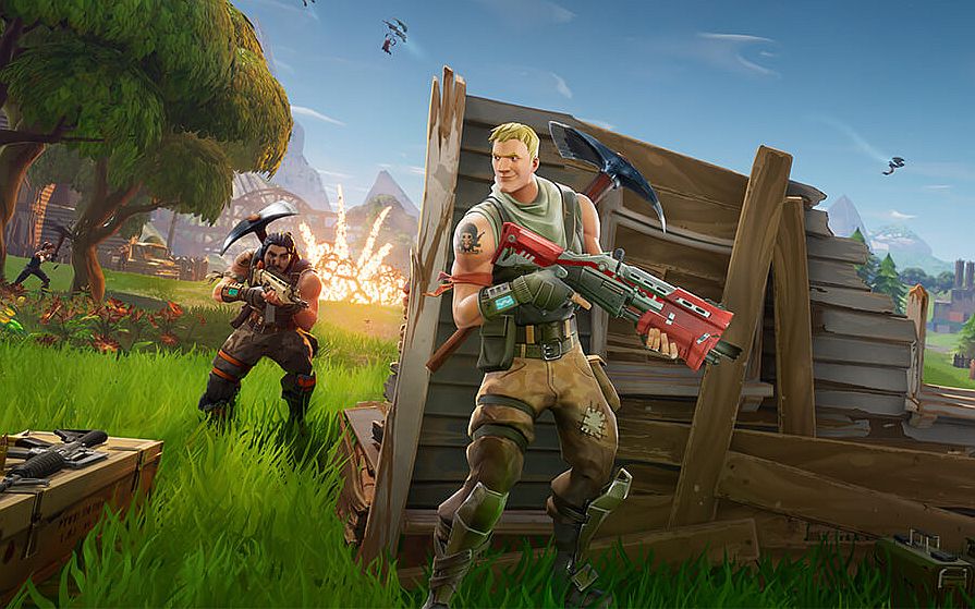 Image for After hours of downtime, Fortnite is left with ADS and building bugs