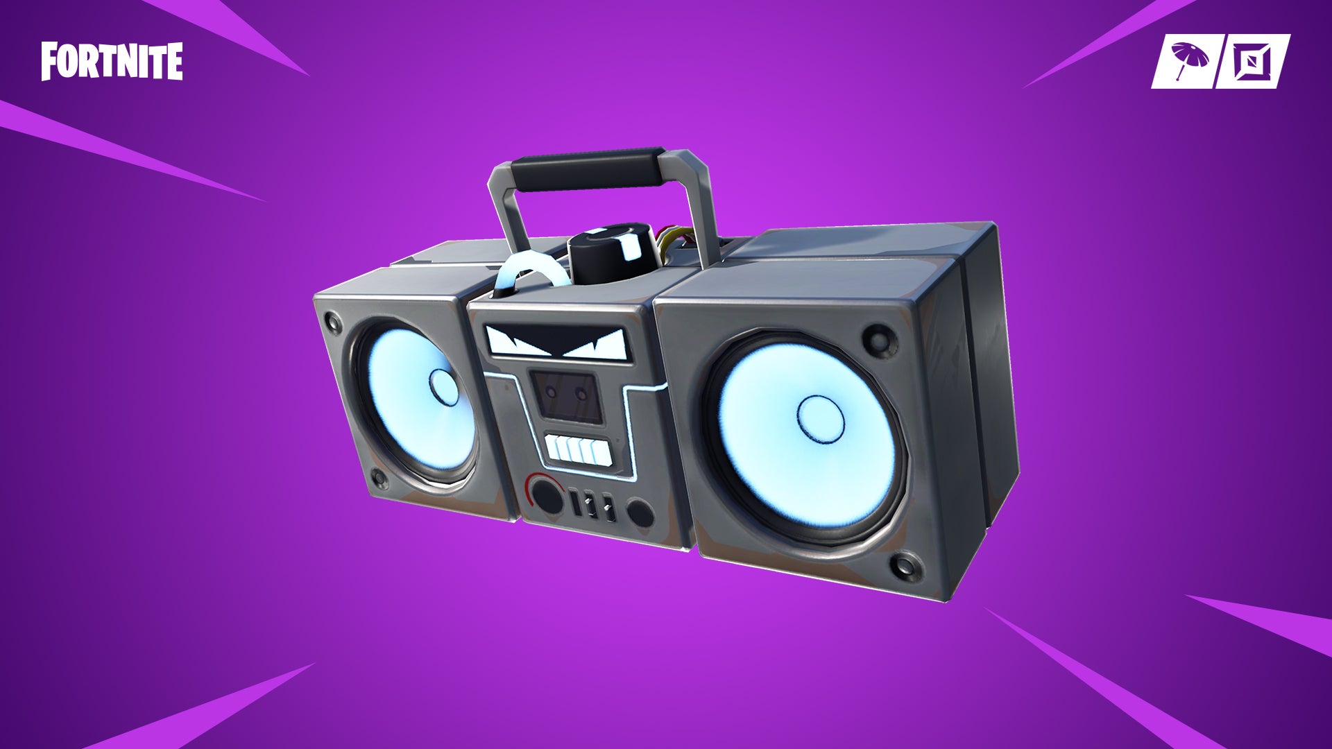 Image for Fortnite's new Boom Box destroys buildings