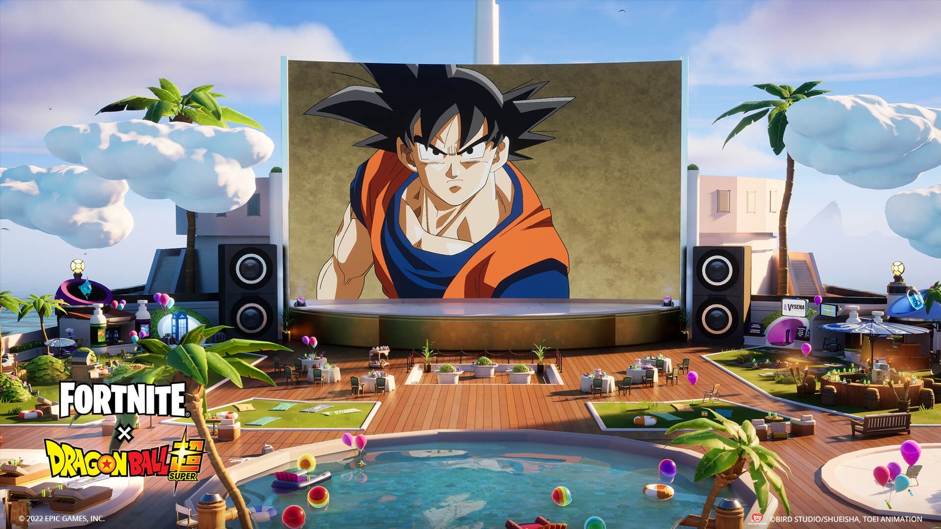 Fortnite x Dragon Ball crossover event adds Goku Vegeta to the game today |  VG247