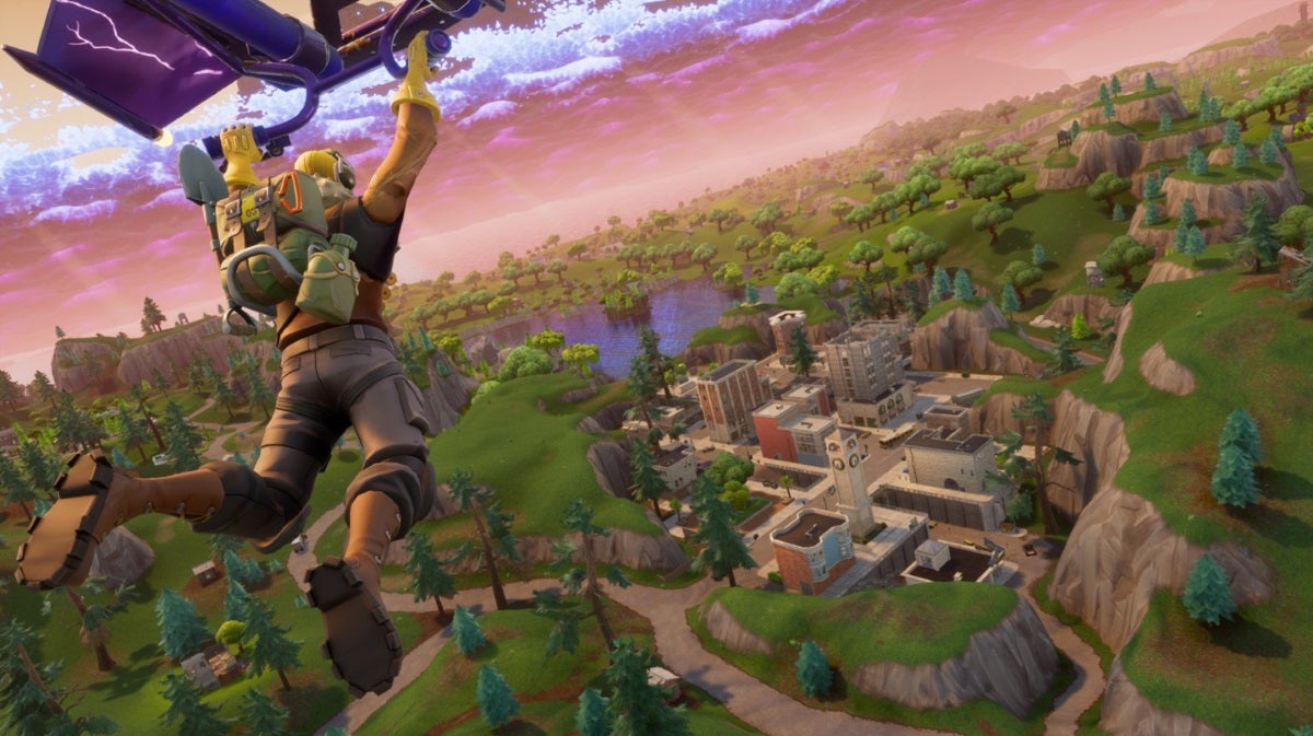 Image for Fortnite on iOS gives mobile players superpowers but makes them ineffective at range