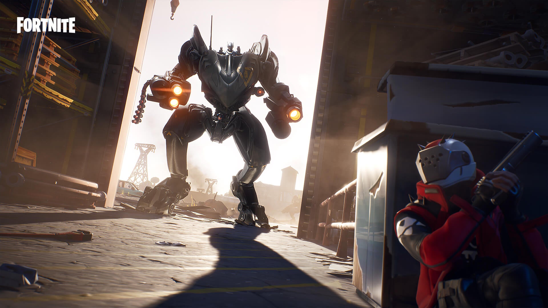 Image for Fortnite: the B.R.U.T.E. mech has finally been nerfed