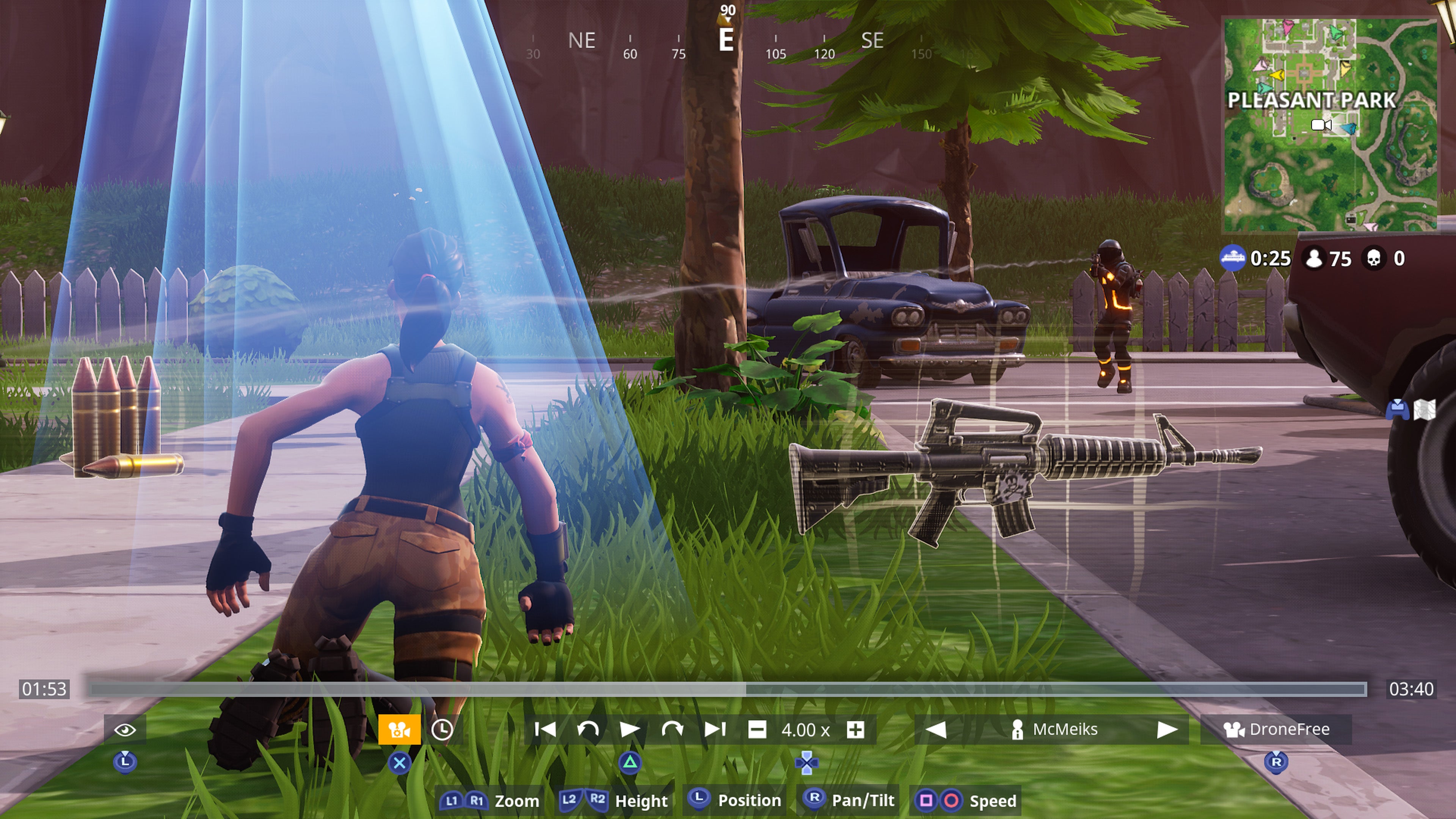 Image for Fortnite Replay System guide: tips to watch those homicidal highlights like a pro