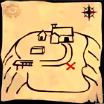 Image for Fortnite: Follow the treasure map found in Flush Factory challenge