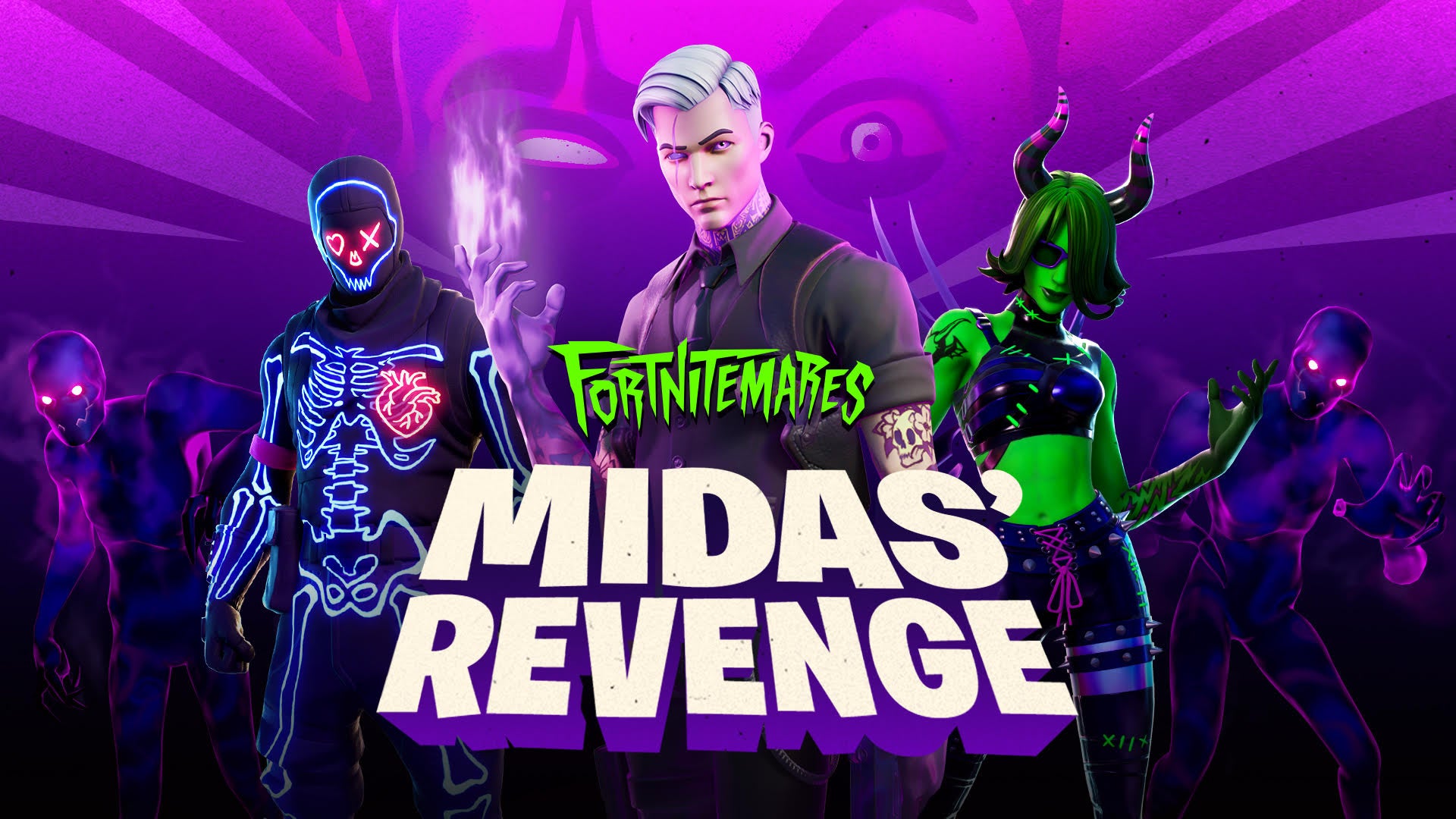 Image for Fortnite: Fortnitemares Midas' Revenge event begins today