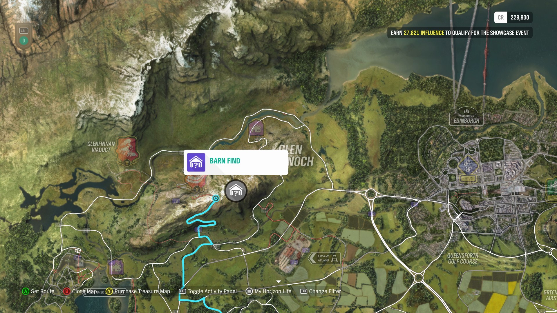 complete barn find forza horizon 4 map