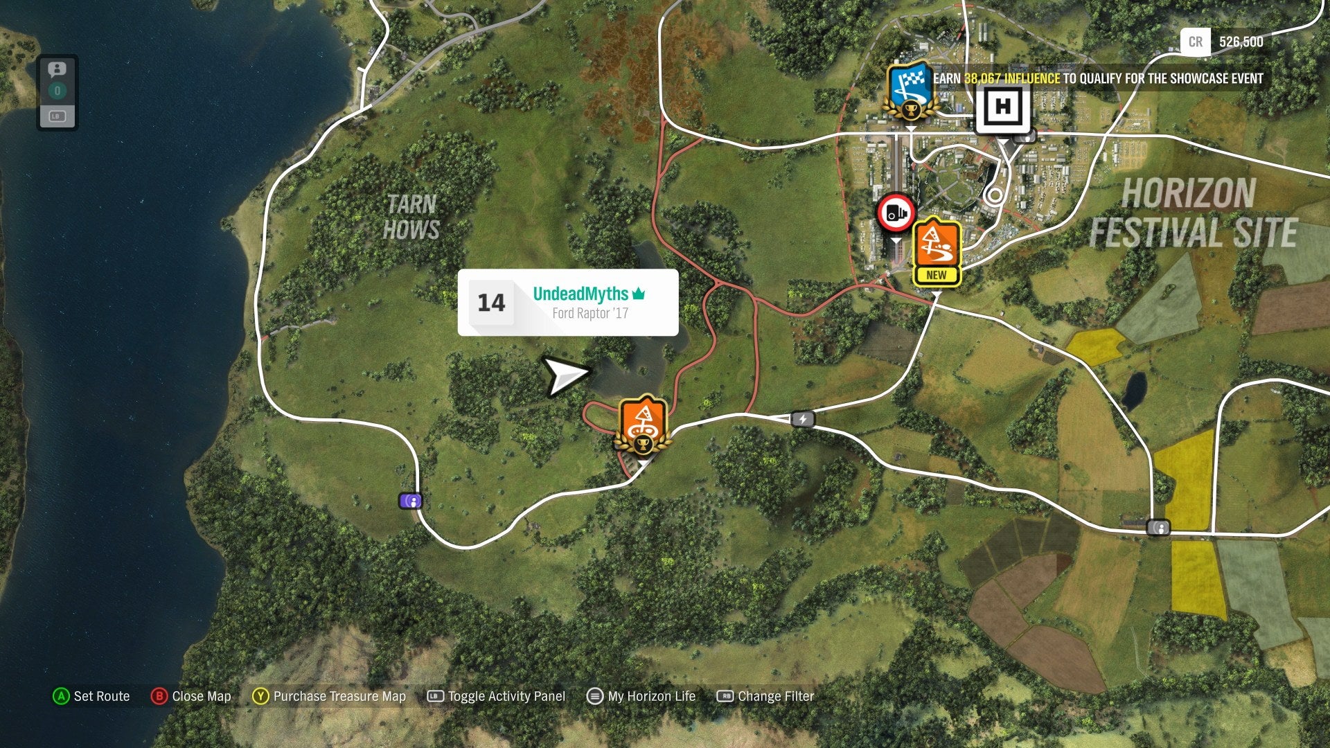 Forza horizon 4 карта