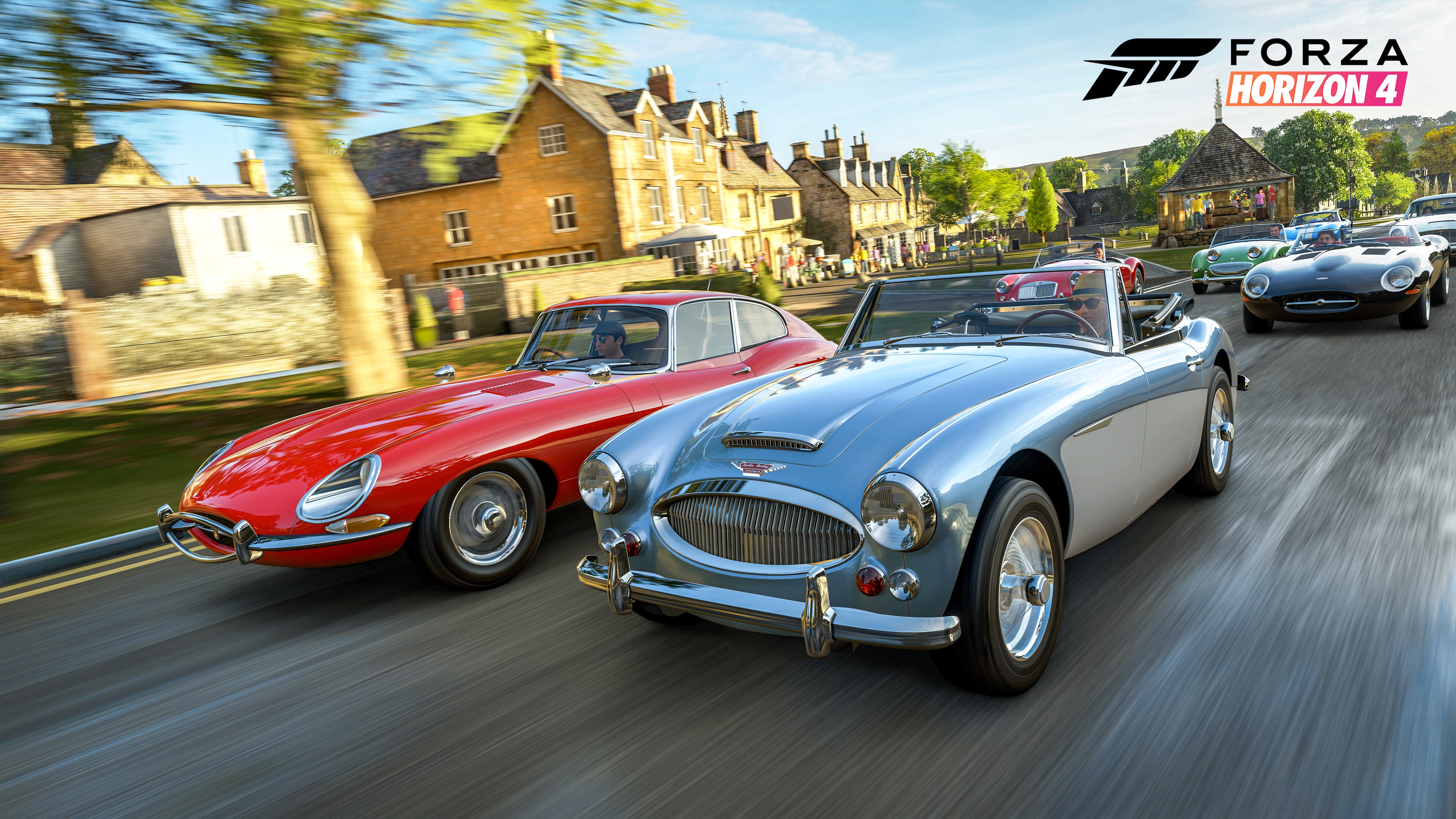 Image for Forza Horizon 4 looks rather lovely and wet in the spring