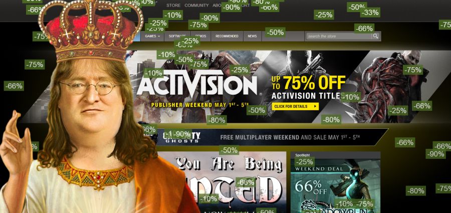 Image for Call of Duty, other Activision titles on sale through Steam for up to 75% off  