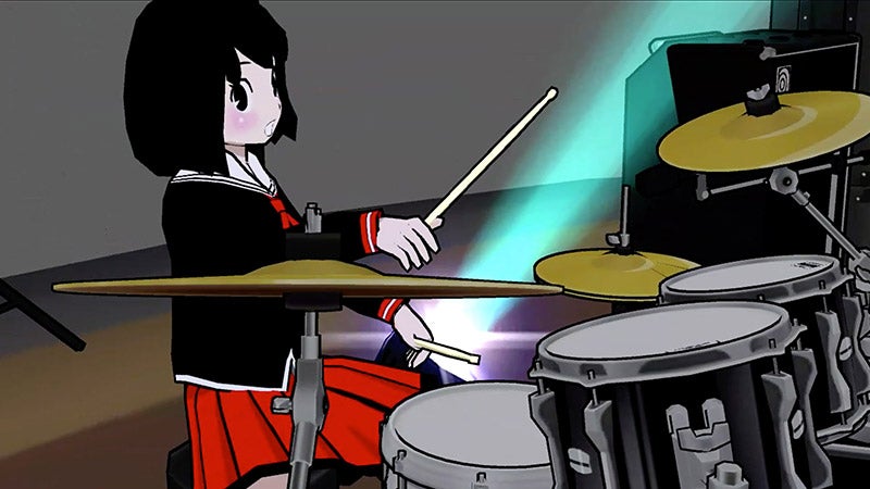 Image for Is Gal Metal the best game about heavy metal drumming schoolgirls ever, or is it just the only one?