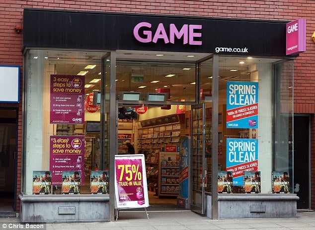 Image for GAME to close 40 stores throughout the UK