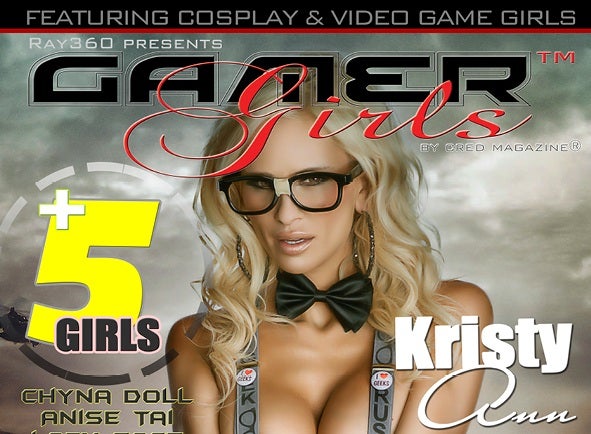 Image for Oh dear - Gamer Girls is a throwback to 80s softcore porn mags