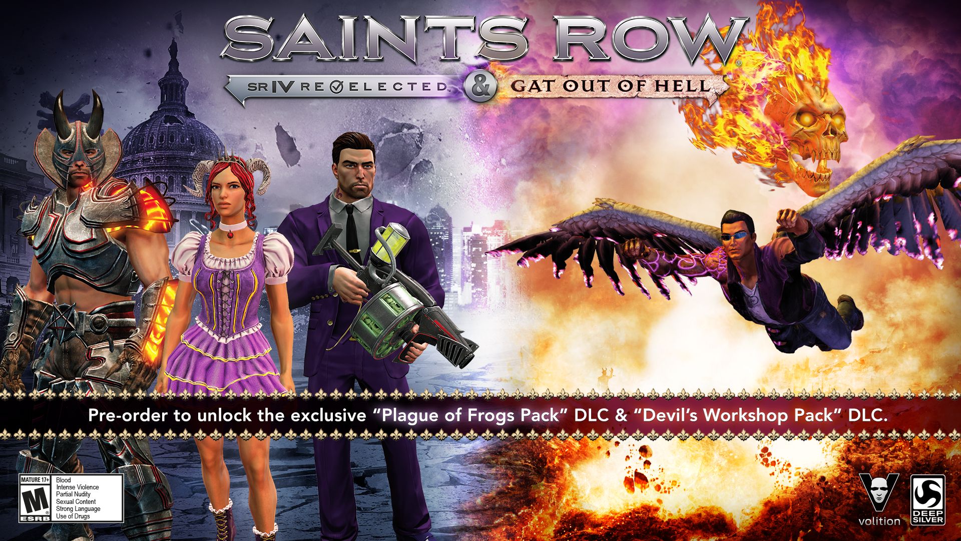 Image for Saints Row: Gat out of Hell release date moved forward, crazy weapons detailed 