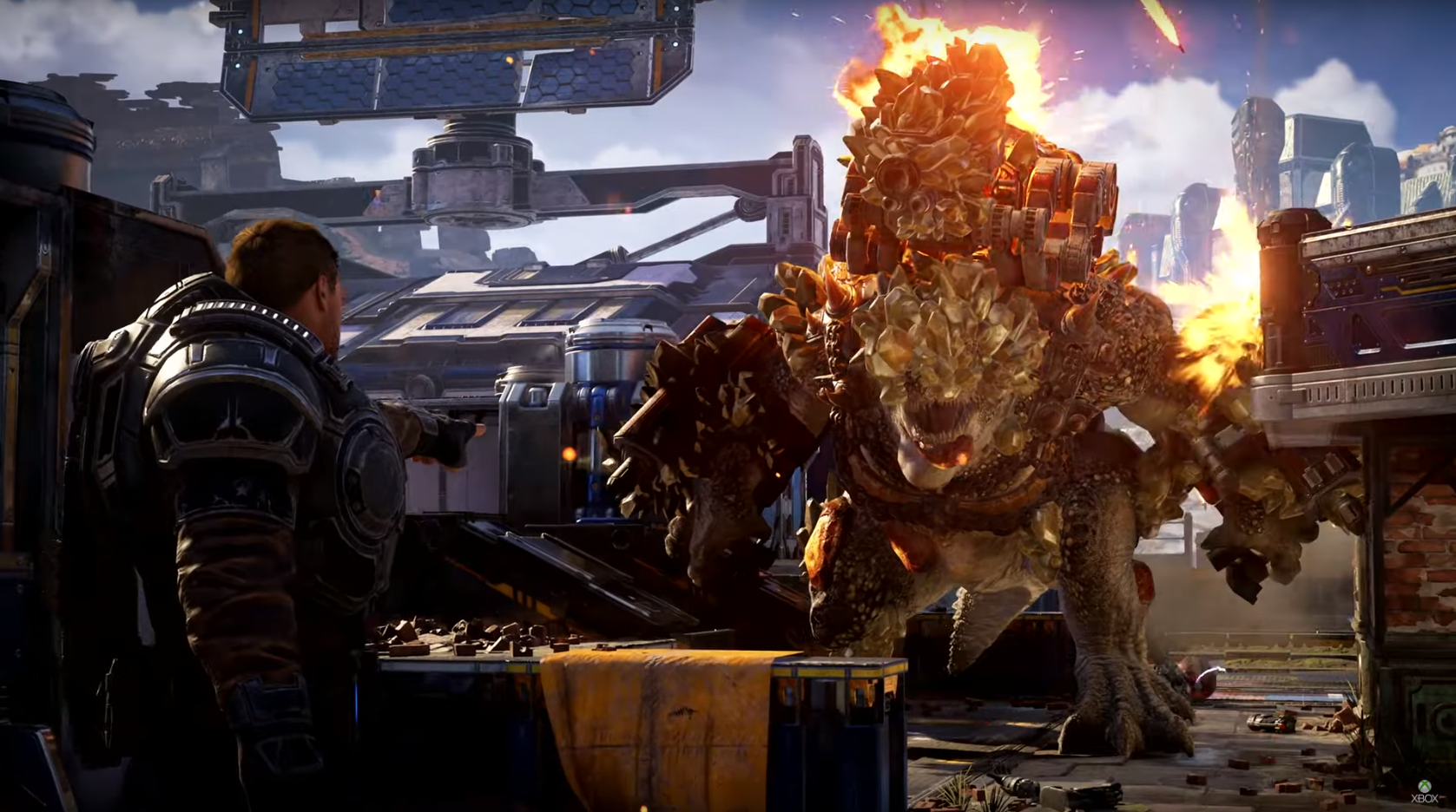 Image for Here's your first look at Gears 5 Horde gameplay