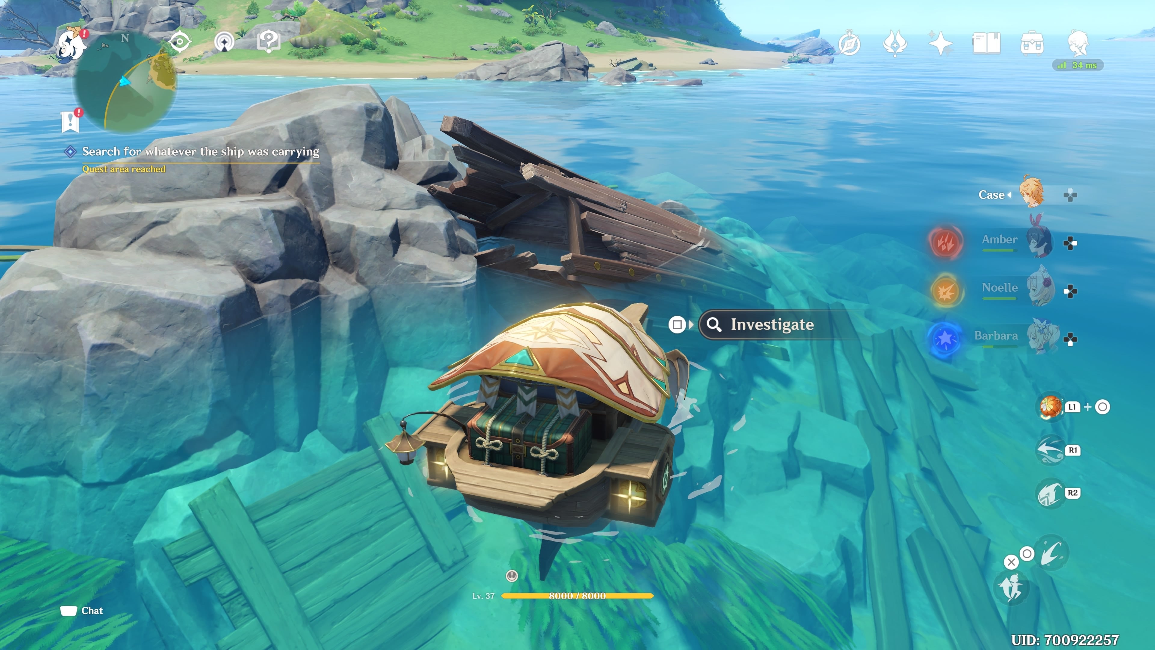 Genshin Impact  From Outer Lands   All shipwreck locations - 60