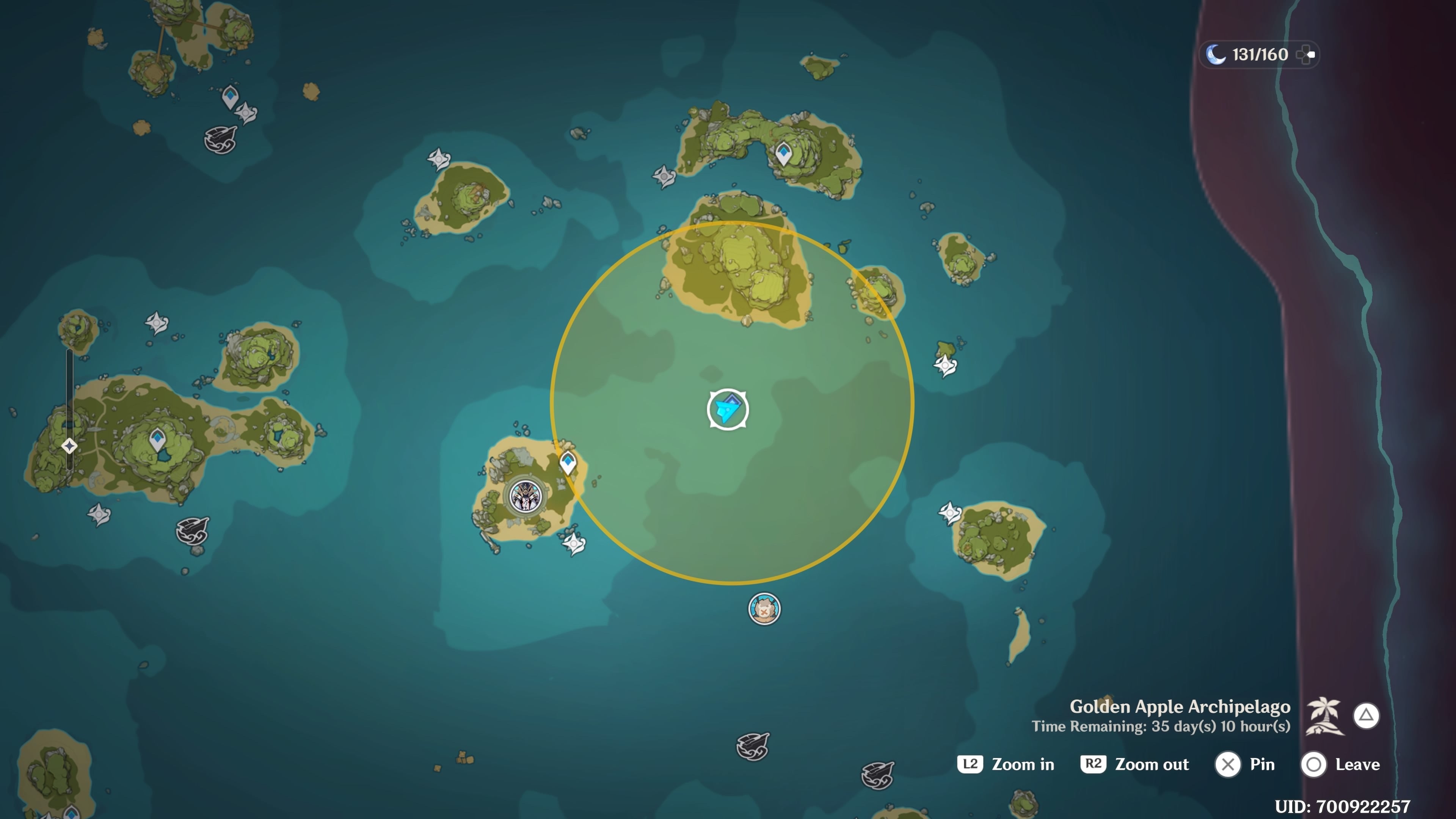 Genshin Impact  From Outer Lands   All shipwreck locations - 47