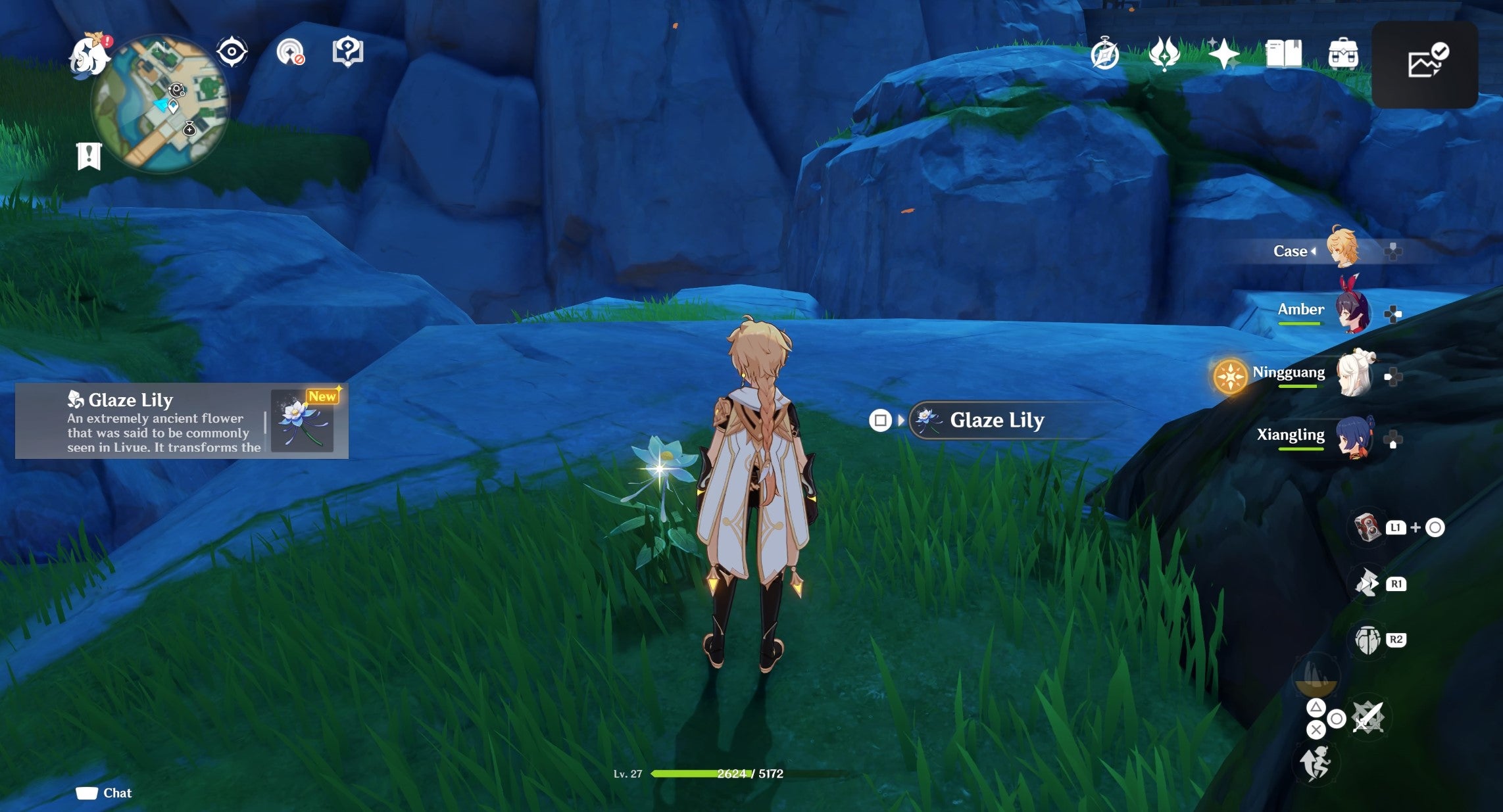 Genshin Impact Glaze Lily Where do you find Glaze Lilies in Liyue