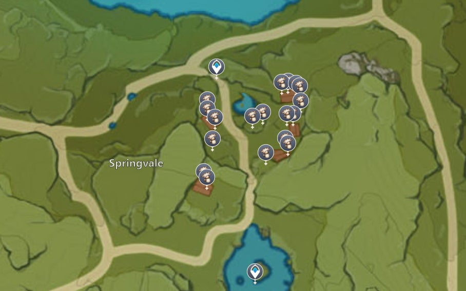 Genshin Impact Philanemo Mushroom locations and how to farm Philanemo Mushrooms - 52