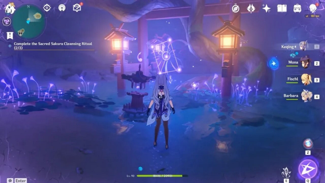 Genshin Impact Sacred Sakura Cleansing Guide All Sacred Sakura Quests Vg247