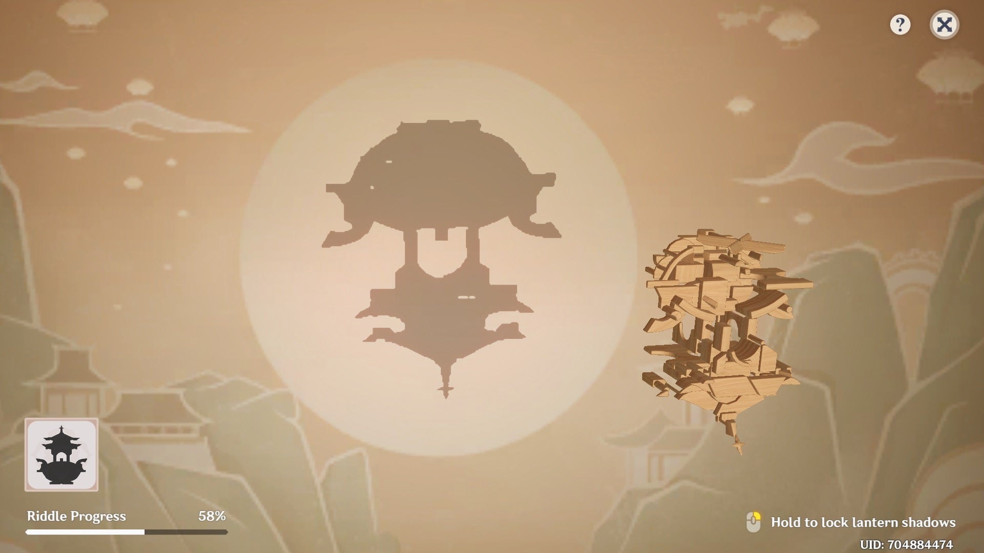 Genshin Impact Wonderous Shadows Puzzle Solutions   How do I solve Lantern Riddles  - 75