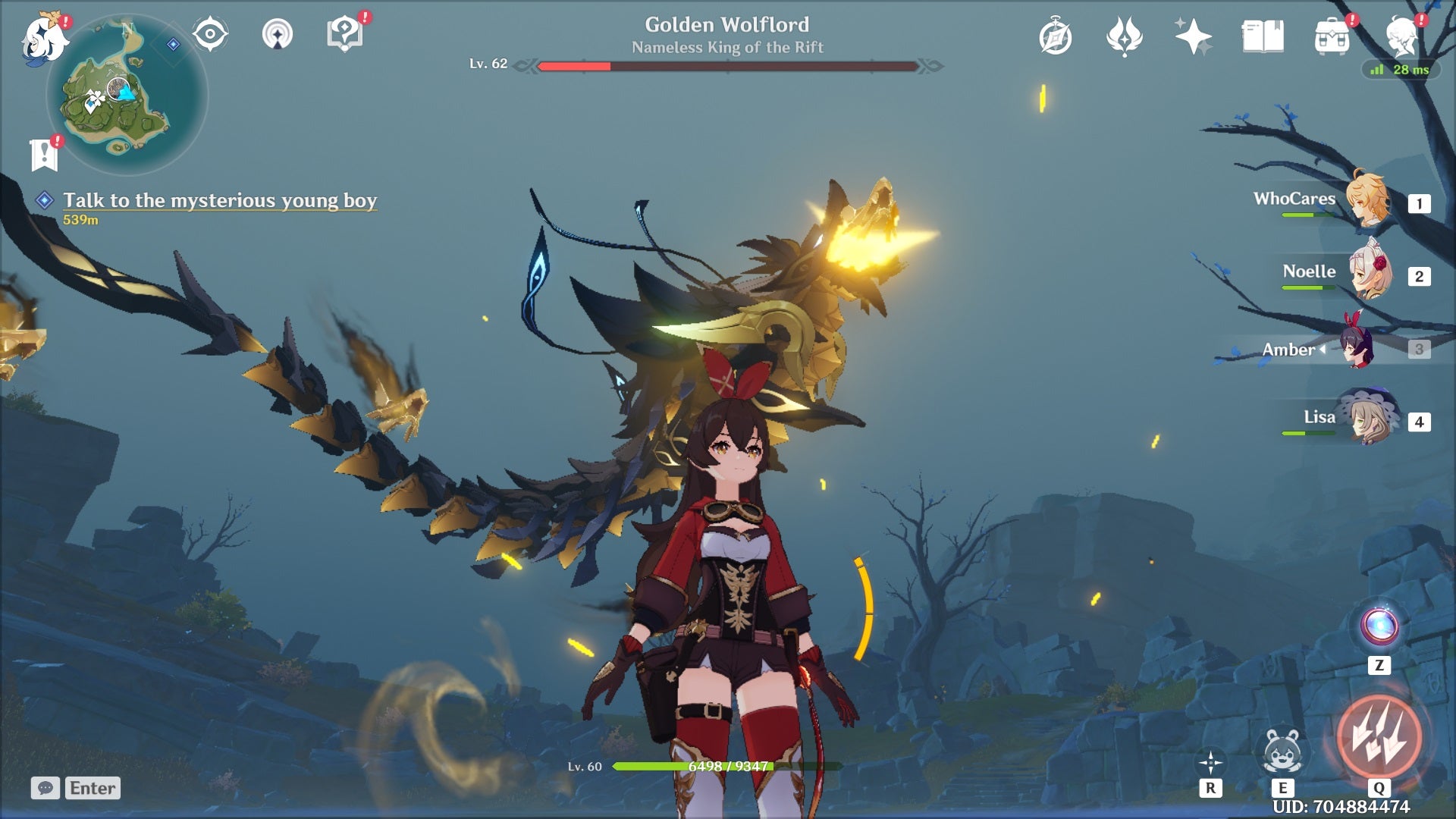 How to take down the Golden Wolflord in Genshin Impact - 11