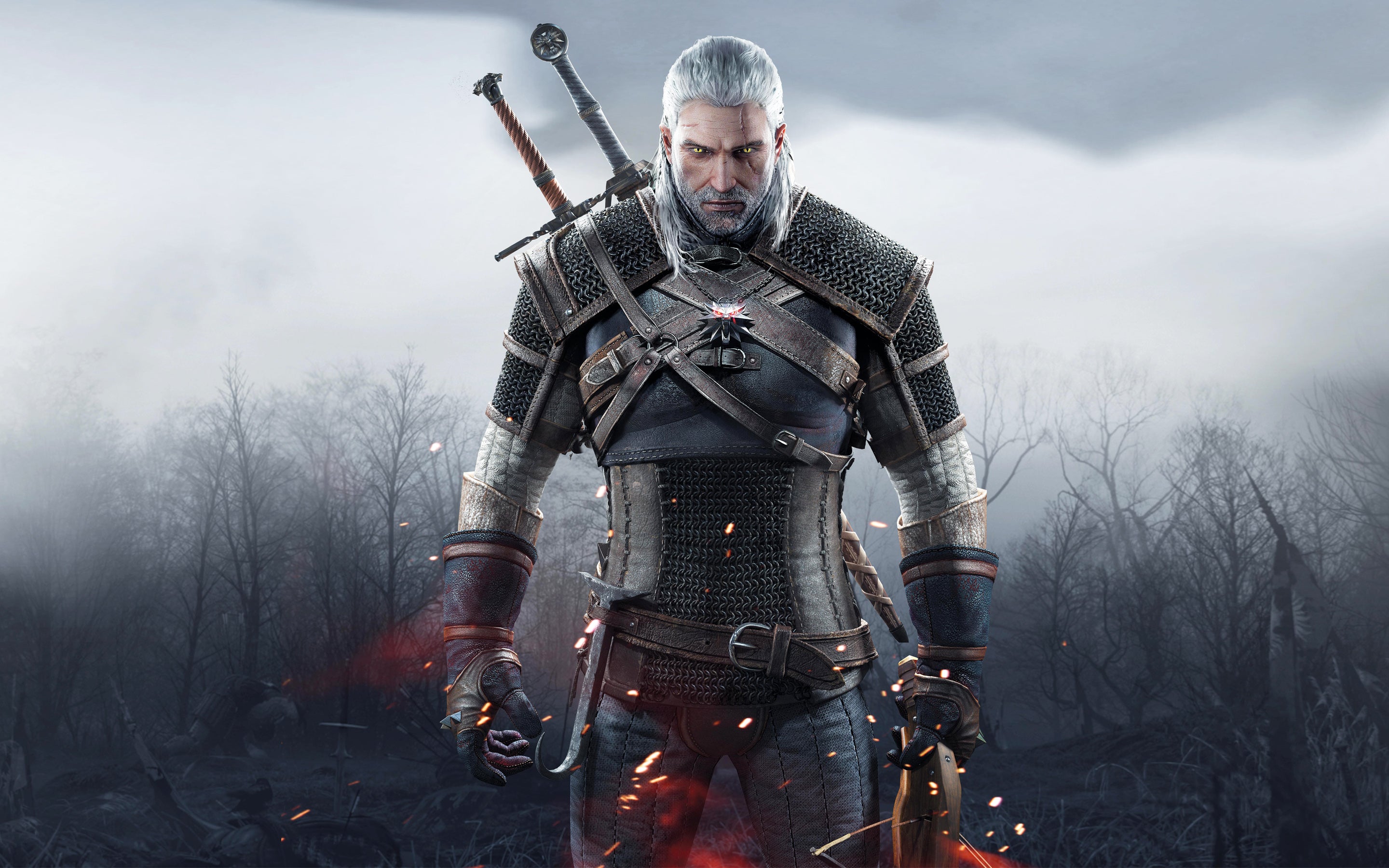 Image for New The Witcher 3 screenshots show combat, exploration and general carousing