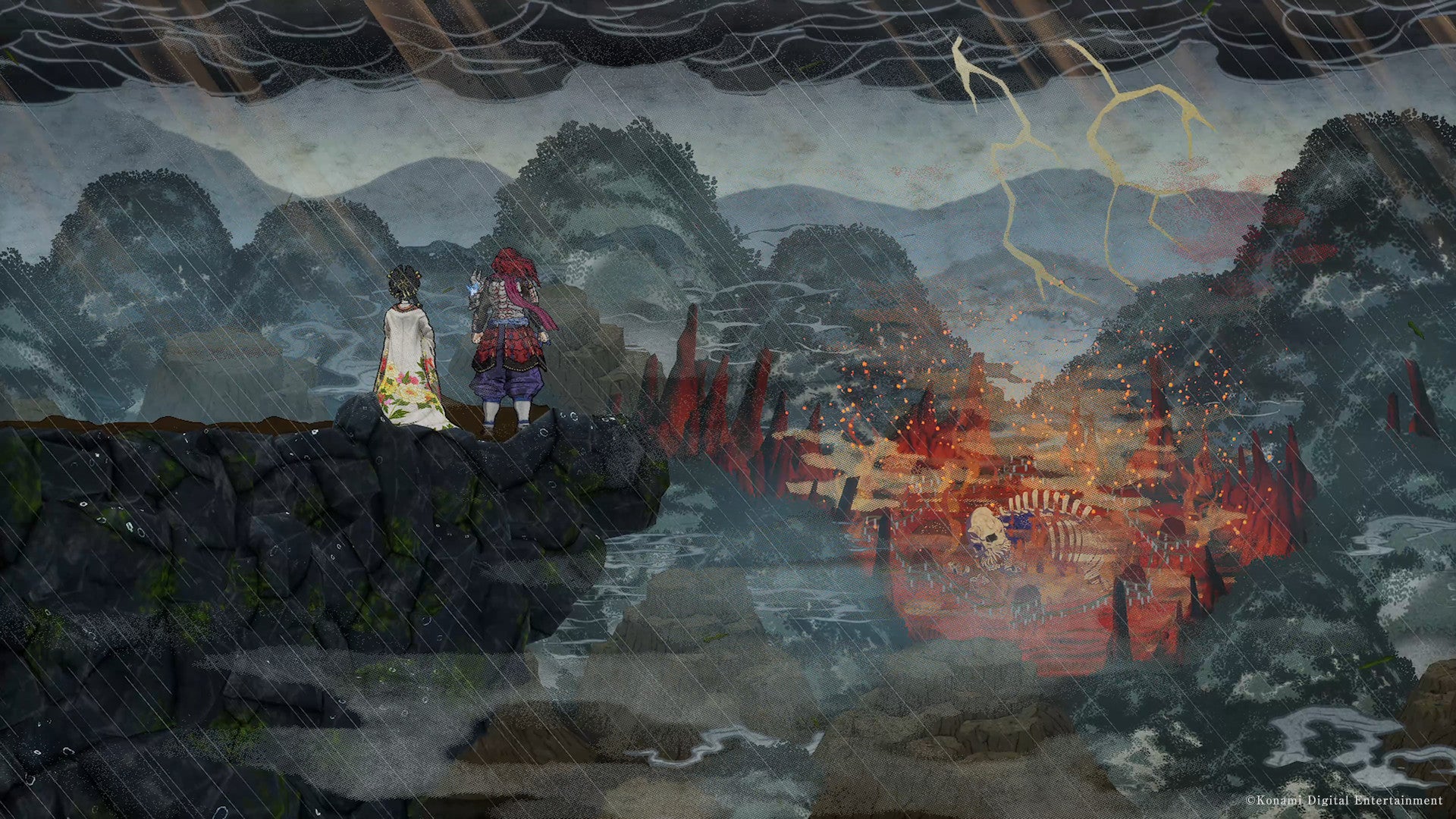 GetsuFumaDen  Undying Moon is a roguelike hack and slash from Konami - 40