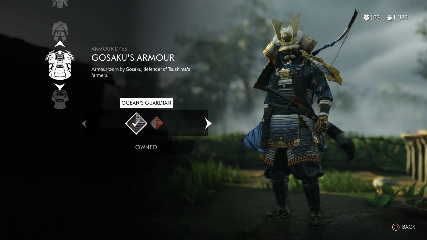 Ghost of Tsushima Best Armor   All Armor Dyes and Sets - 46